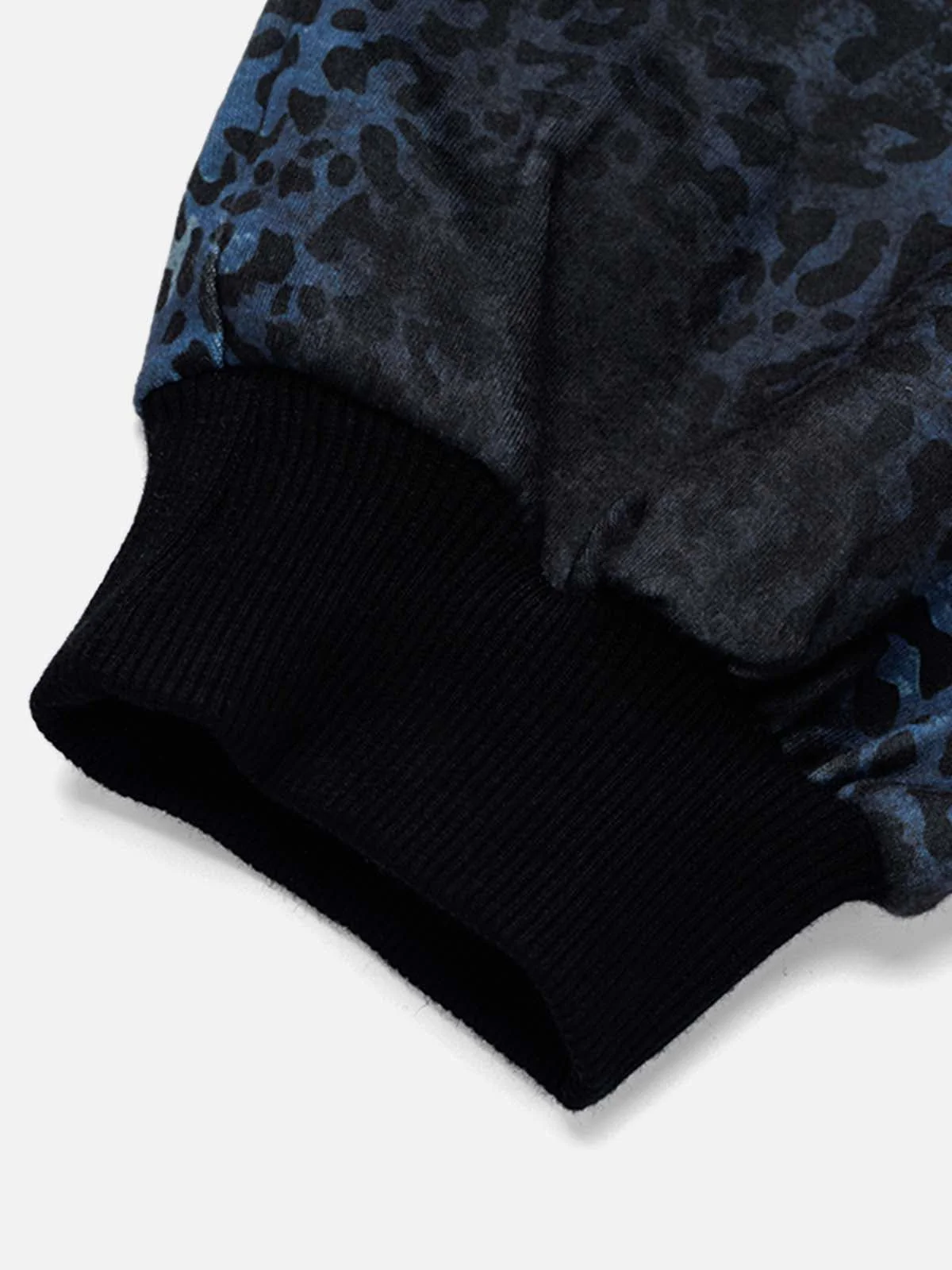 Aelfric Eden Boxy Leopard Print Rhinestone Hoodie