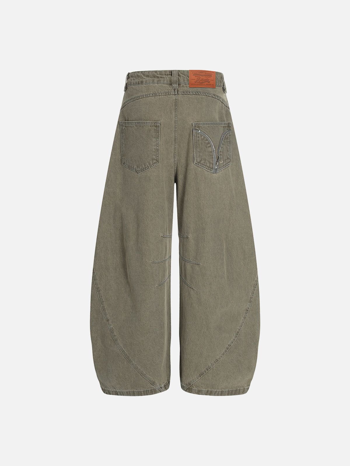 Aelfric Eden Pocket Graphic Baggy Barrel Jeans