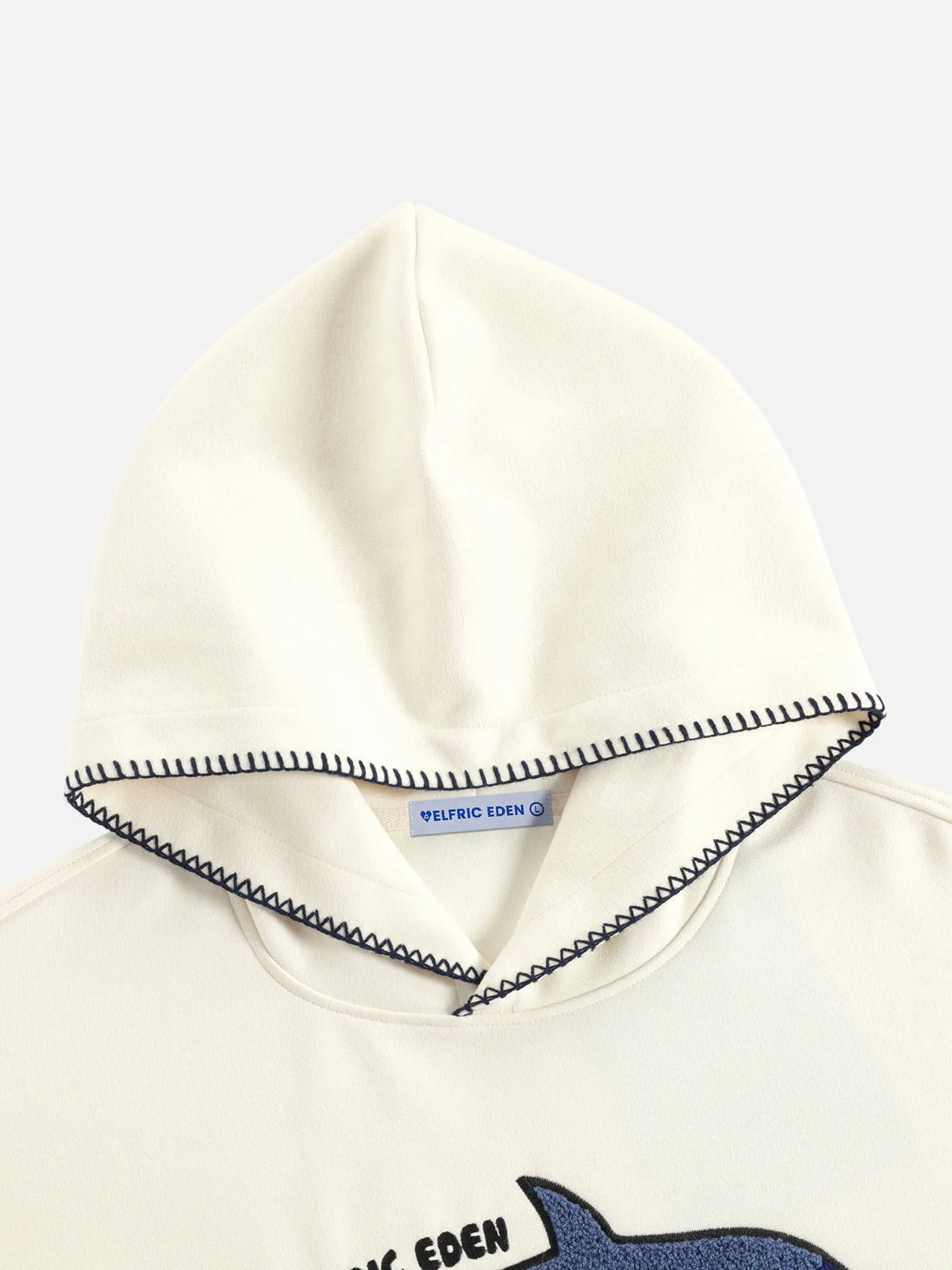 Aelfric Eden Oversized Whale Pullover Hoodie