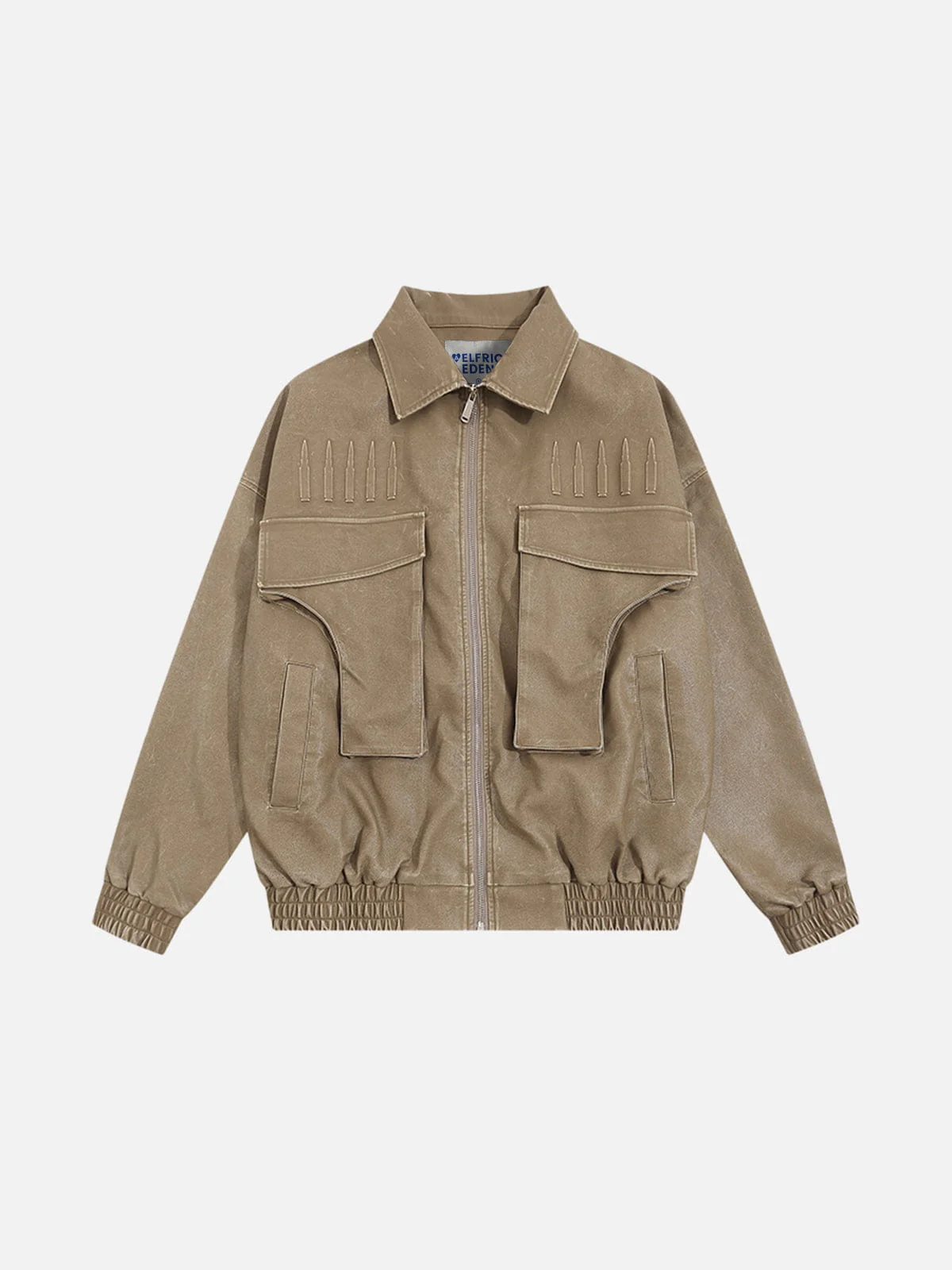 Aelfric Eden Pocket Faux Leather Jacket