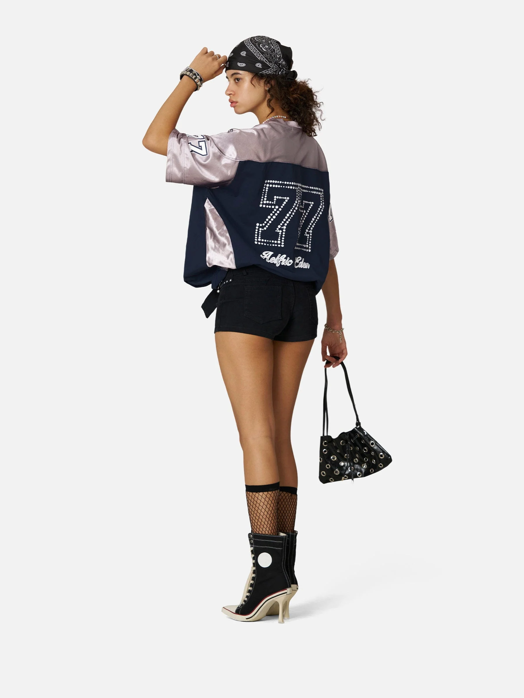 Aelfric Eden Pearl Number Football Jersey