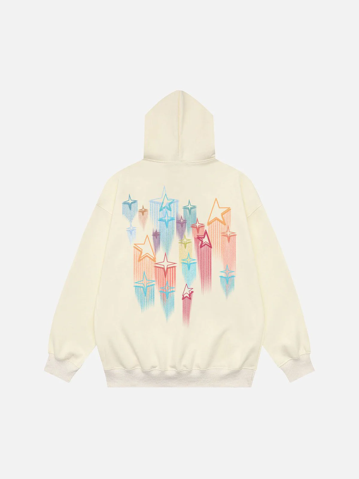 Aelfric Eden Star Embroidery Graffiti Pullover Hoodie
