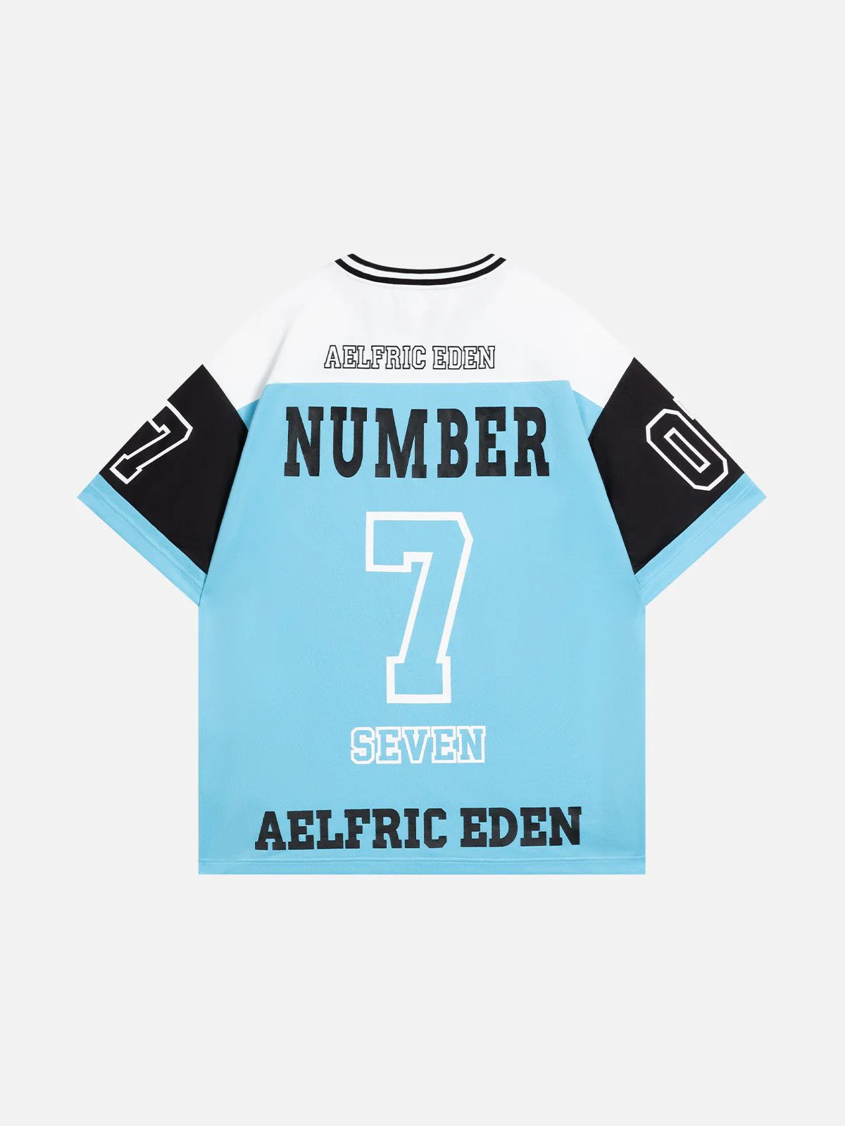 Aelfric Eden Contrast Color Blocking Football Jersey