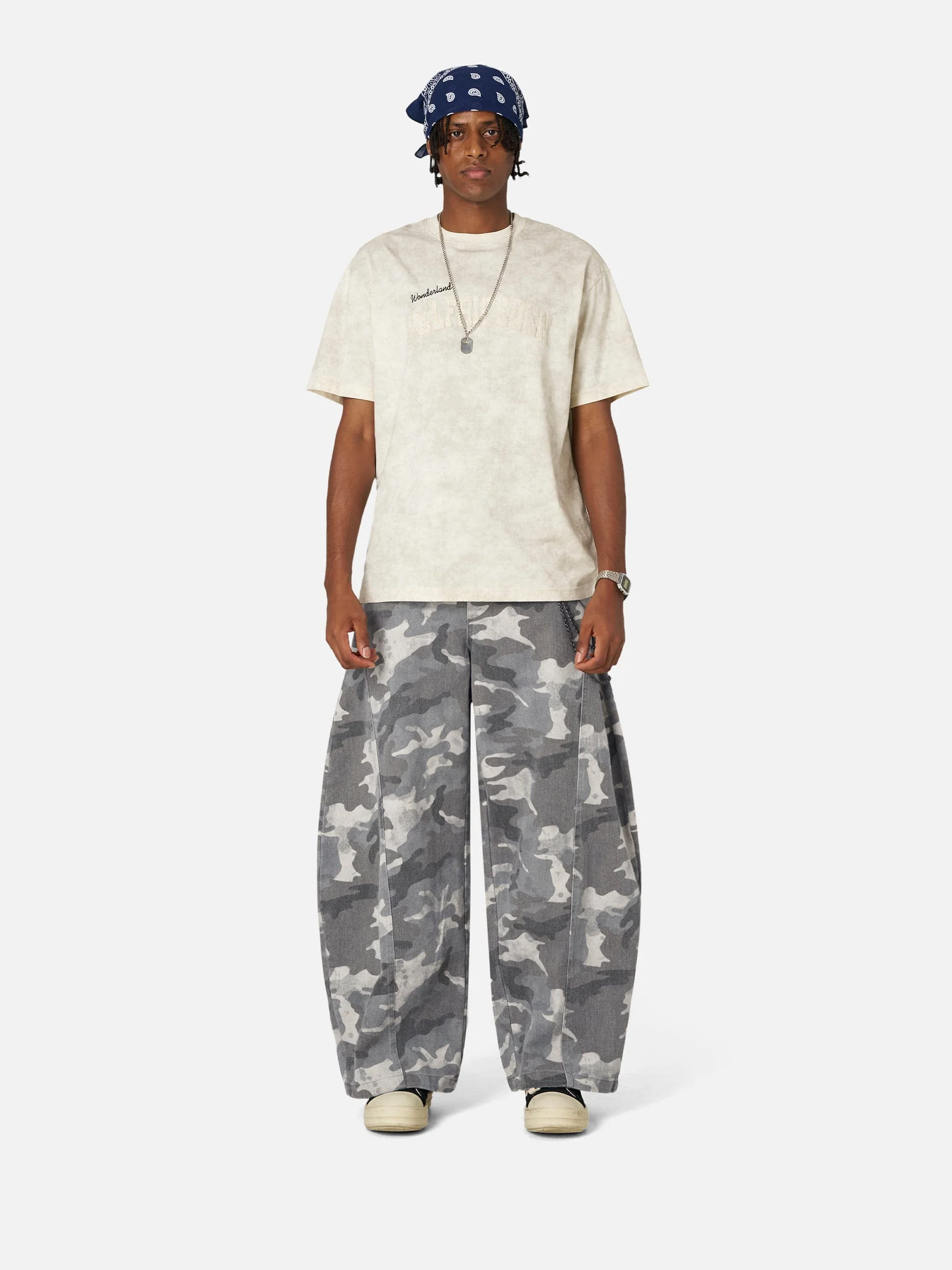 Aelfric Eden Camo Super Baggy Barrel Pants