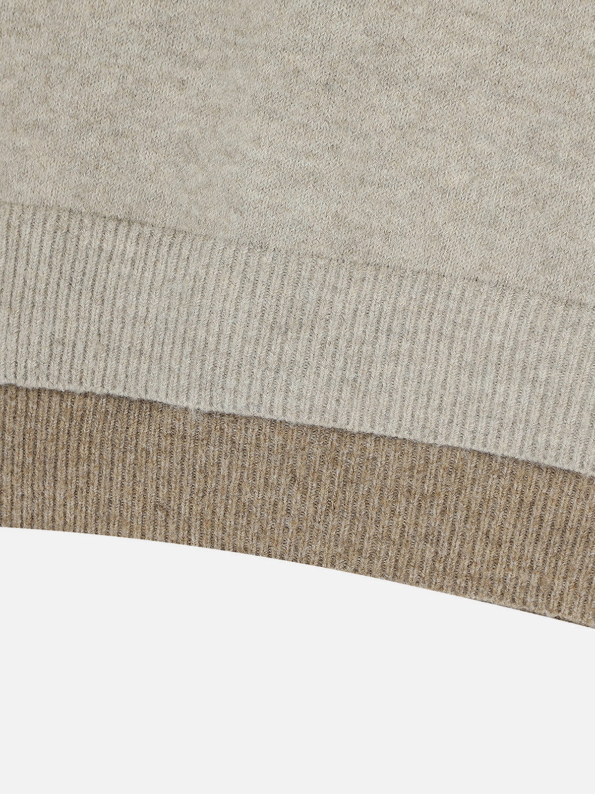 Aelfric Eden Faux-Layered Polo Collar Knit Sweater