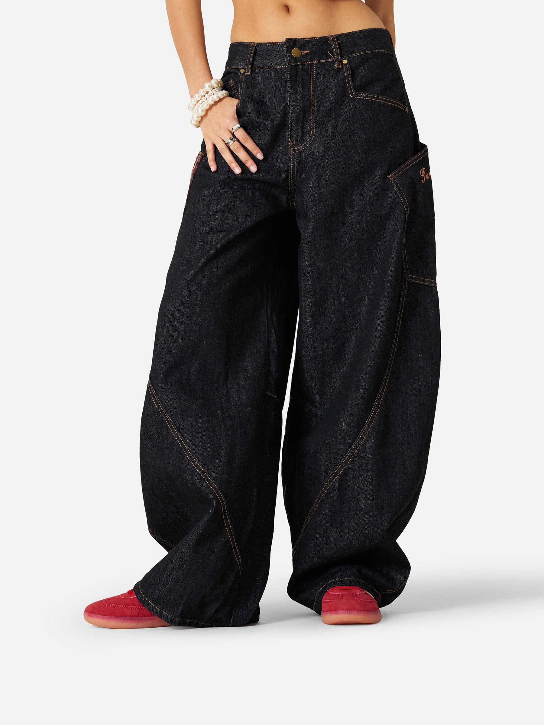 Aelfric Eden BAGGY BARREL Jeans