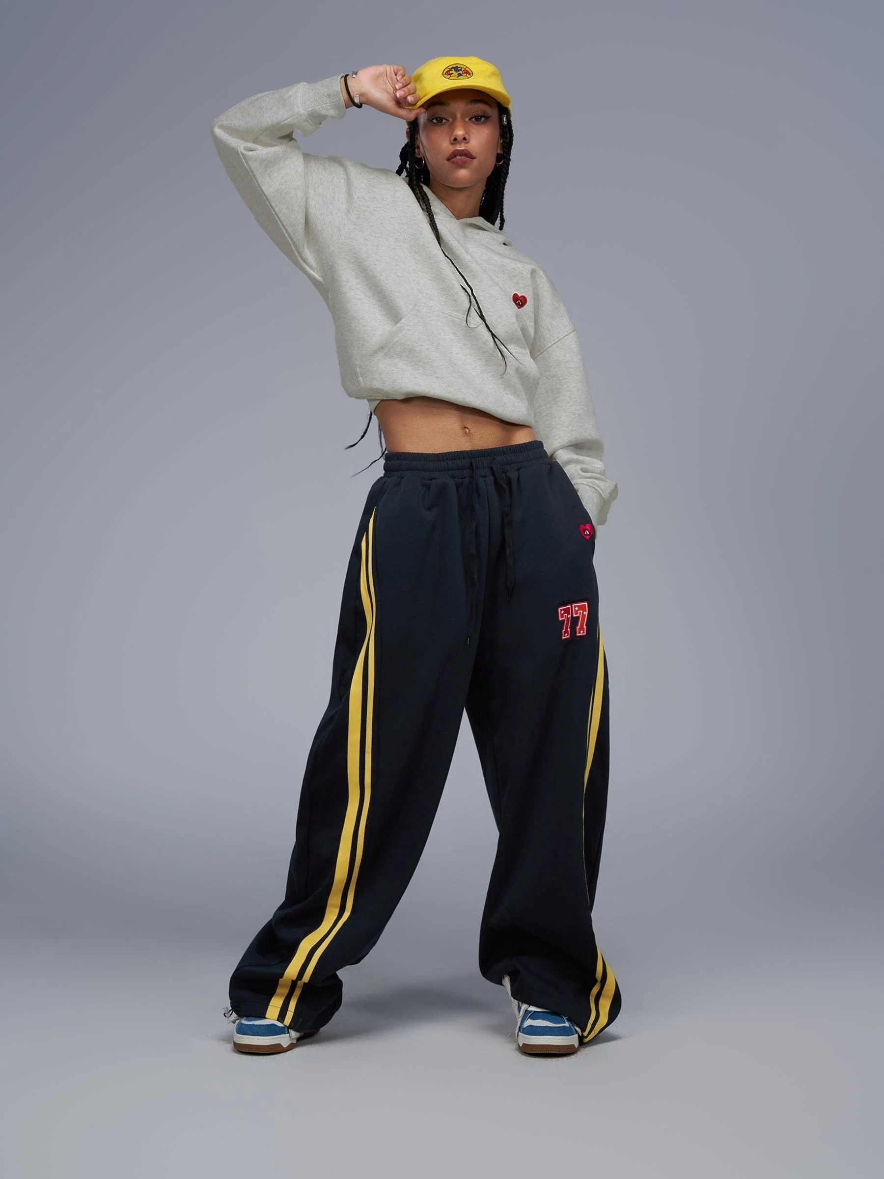 Aelfric Eden Stripe Baggy Barrel Sweatpants