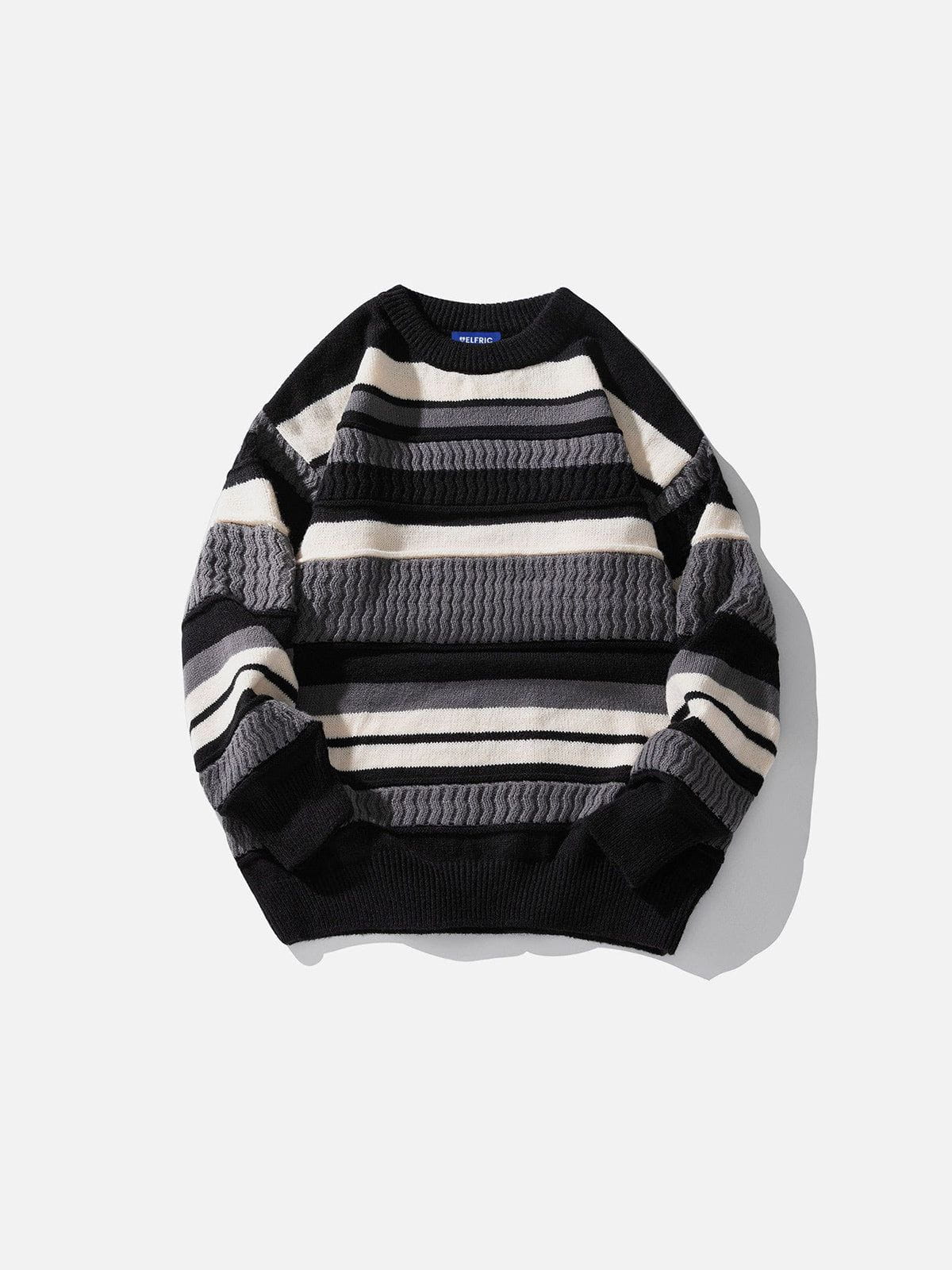 Aelfric Eden Stripe Color Blocking Sweater