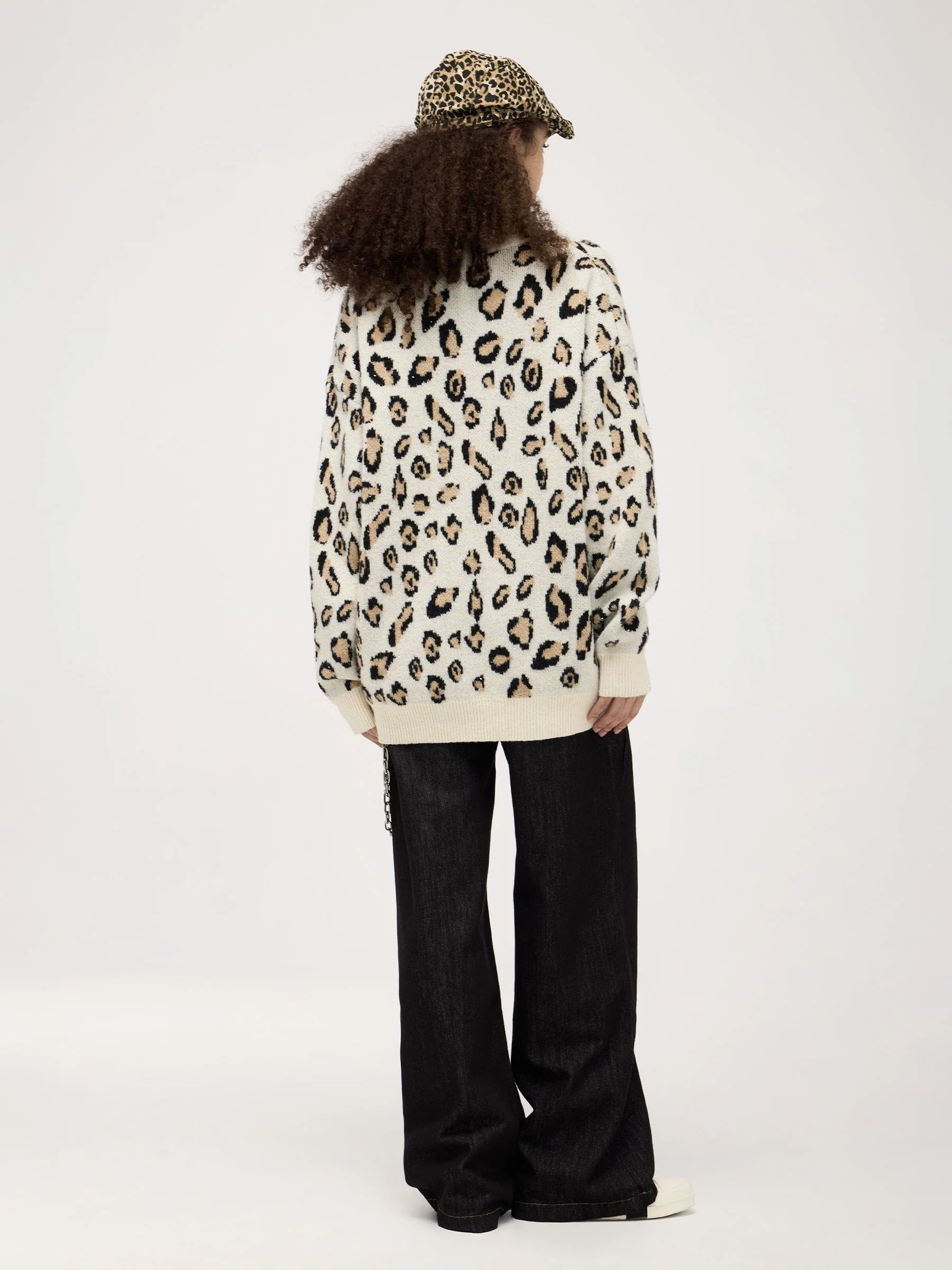 Aelfric Eden Leopard Graphic Sweater
