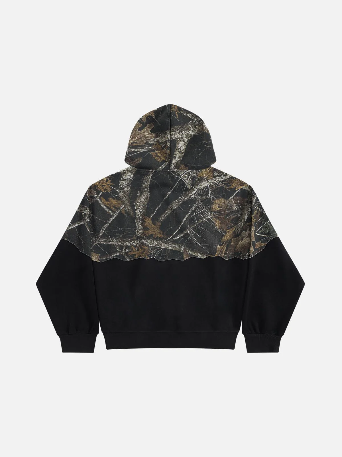 Aelfric Eden CAMO Graffiti Patchwork Pullover Hoodie