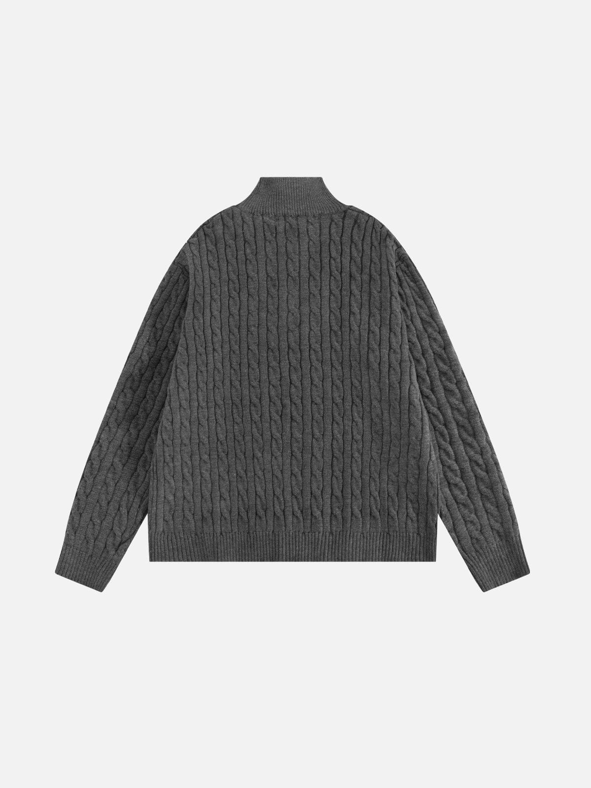 Aelfric Eden Cable Knit Half-Zip Sweater