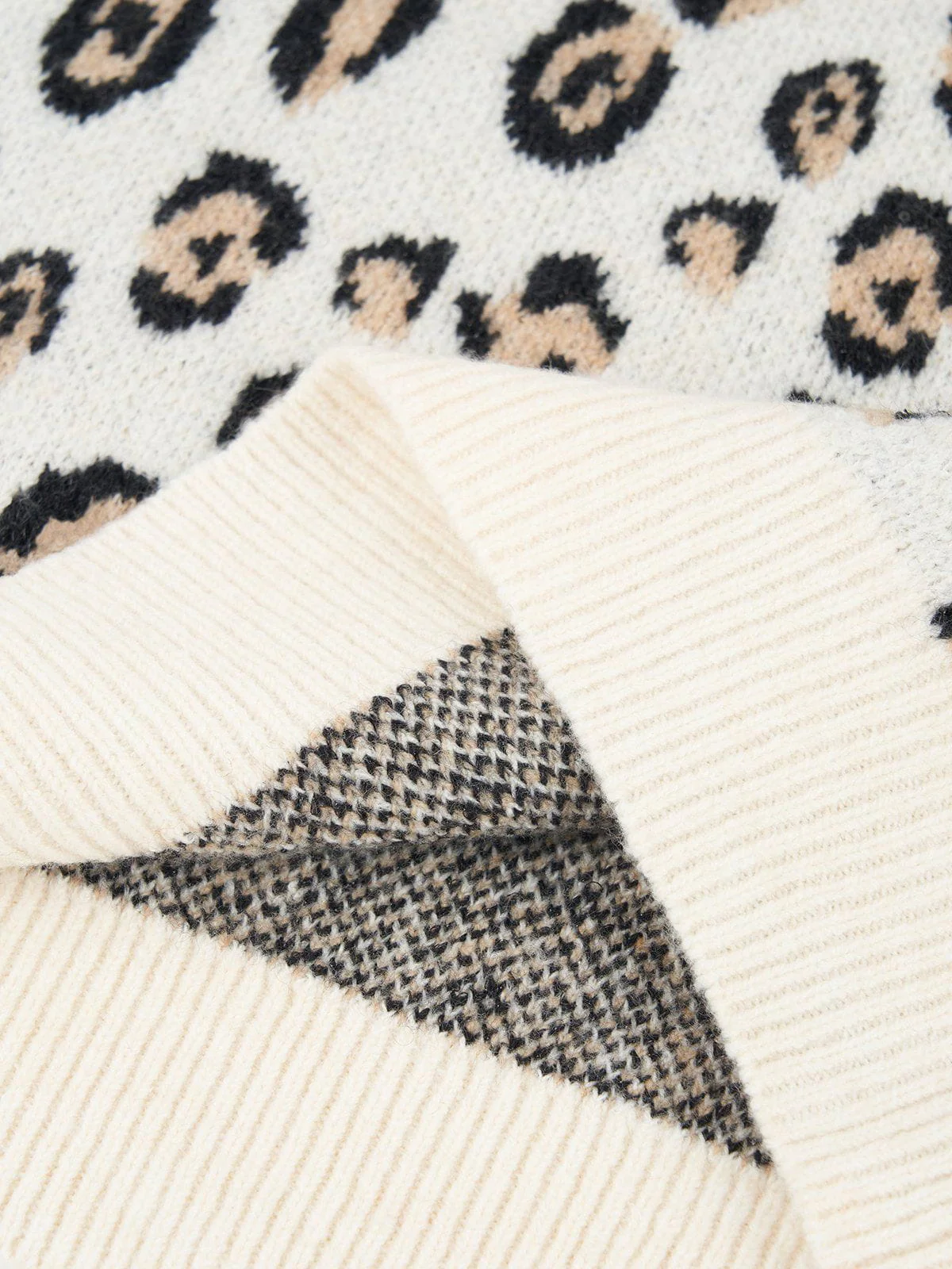 Aelfric Eden Leopard Graphic Sweater