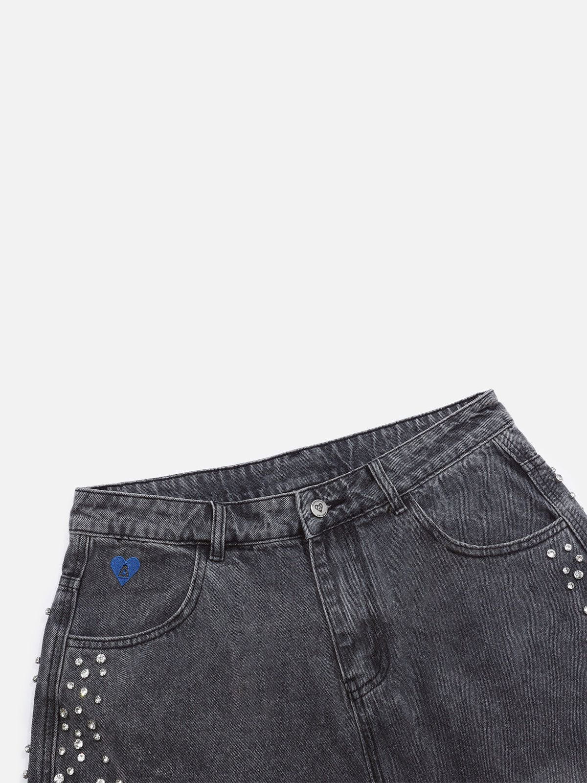 Aelfric Eden Rhinestone Baggy Jeans