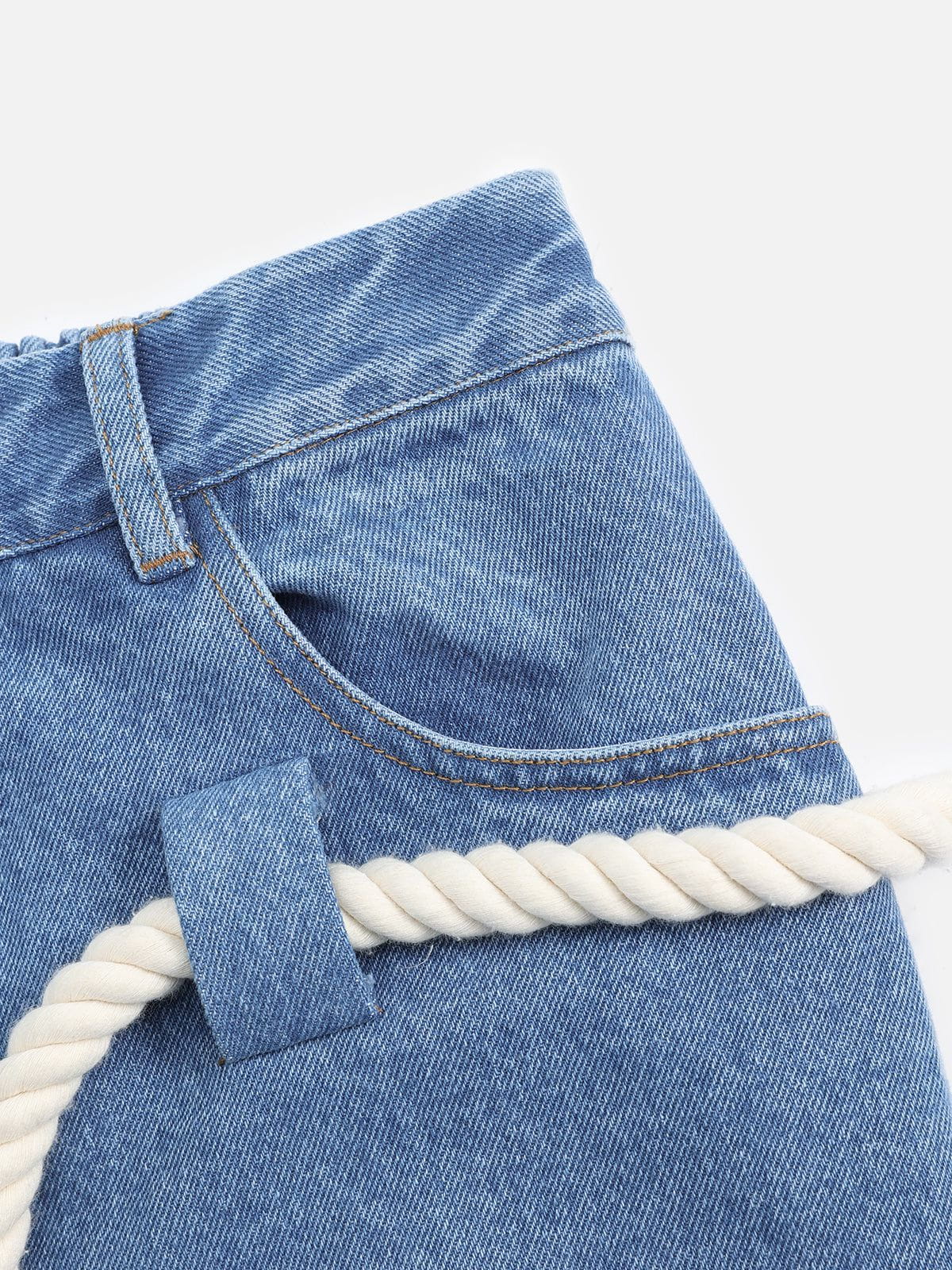 Aelfric Eden Super Baggy Drawstring Waist Jeans