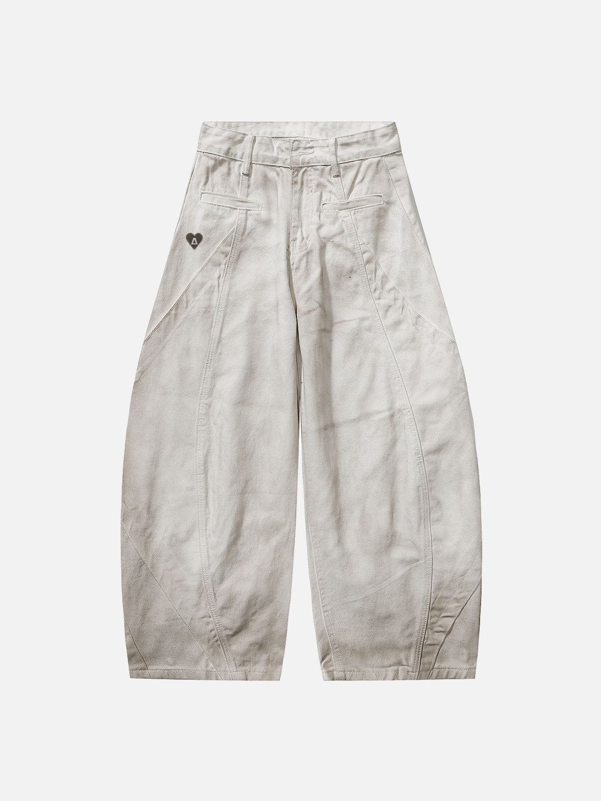 Aelfric Eden Dirt Color Super Baggy Barrel Jeans