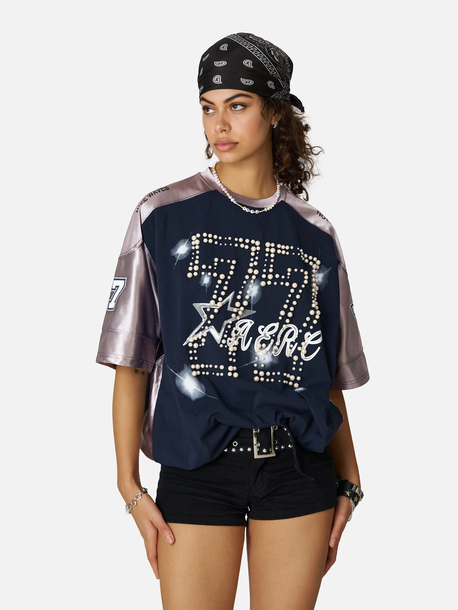 Aelfric Eden Pearl Number Football Jersey