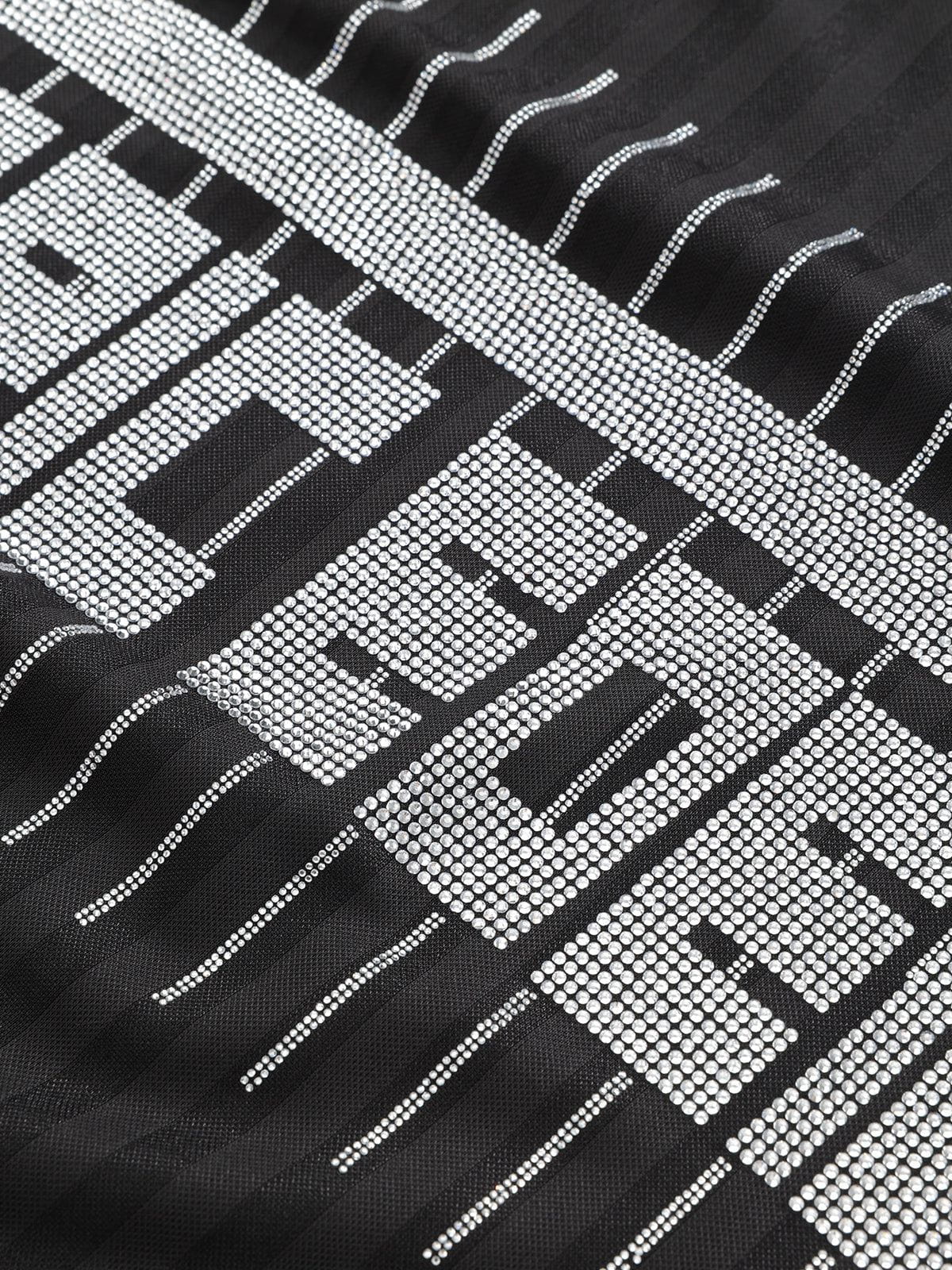 Aelfric Eden Hotfix Rhinestone Polo Soccer Jersey