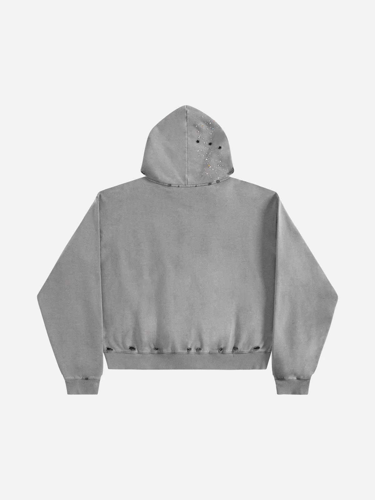 Aelfric Eden Rhinestone Boxy Zip Up V302 Hoodie