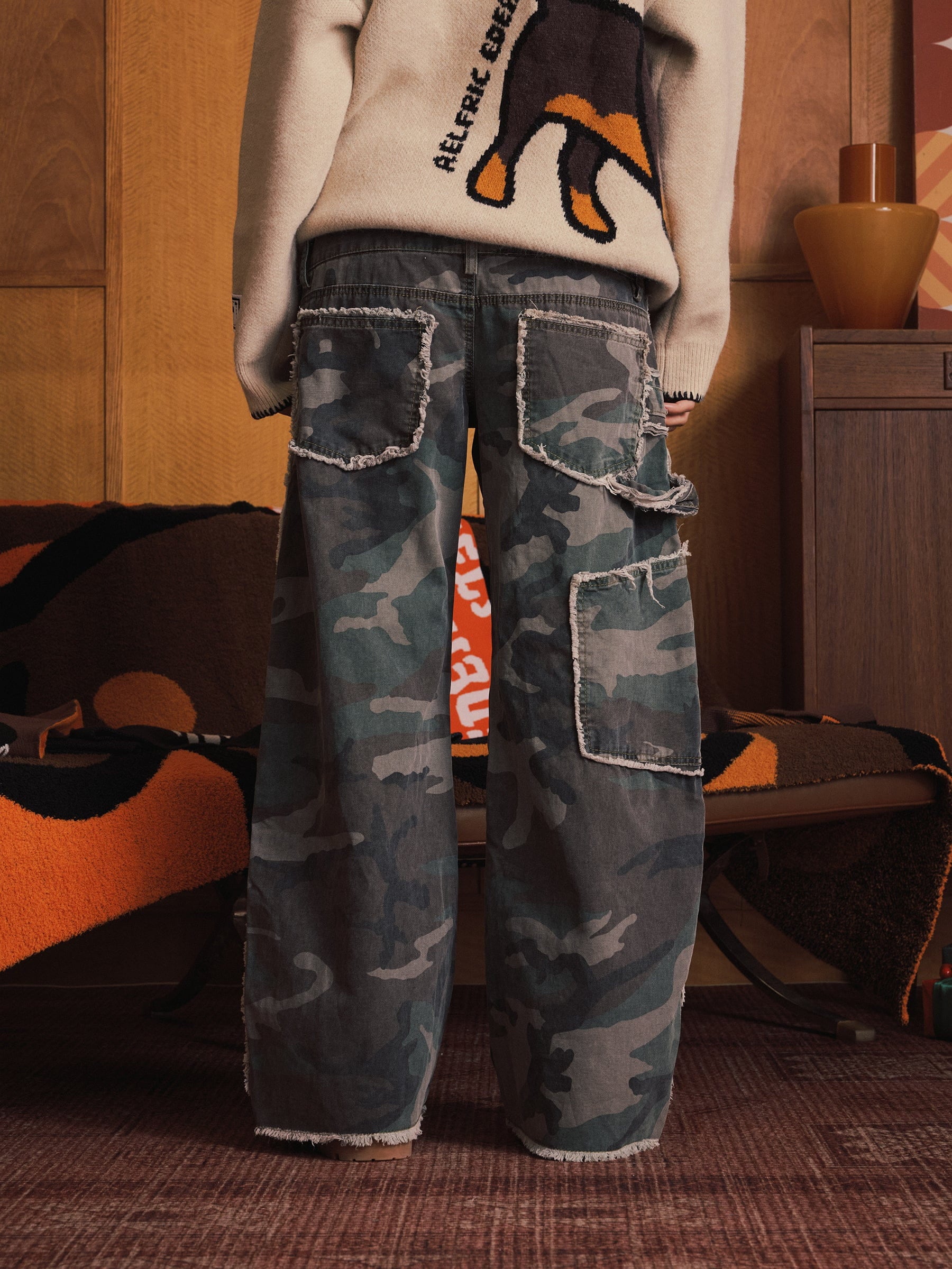 Aelfric Eden Baggy Barrel Camo Pants