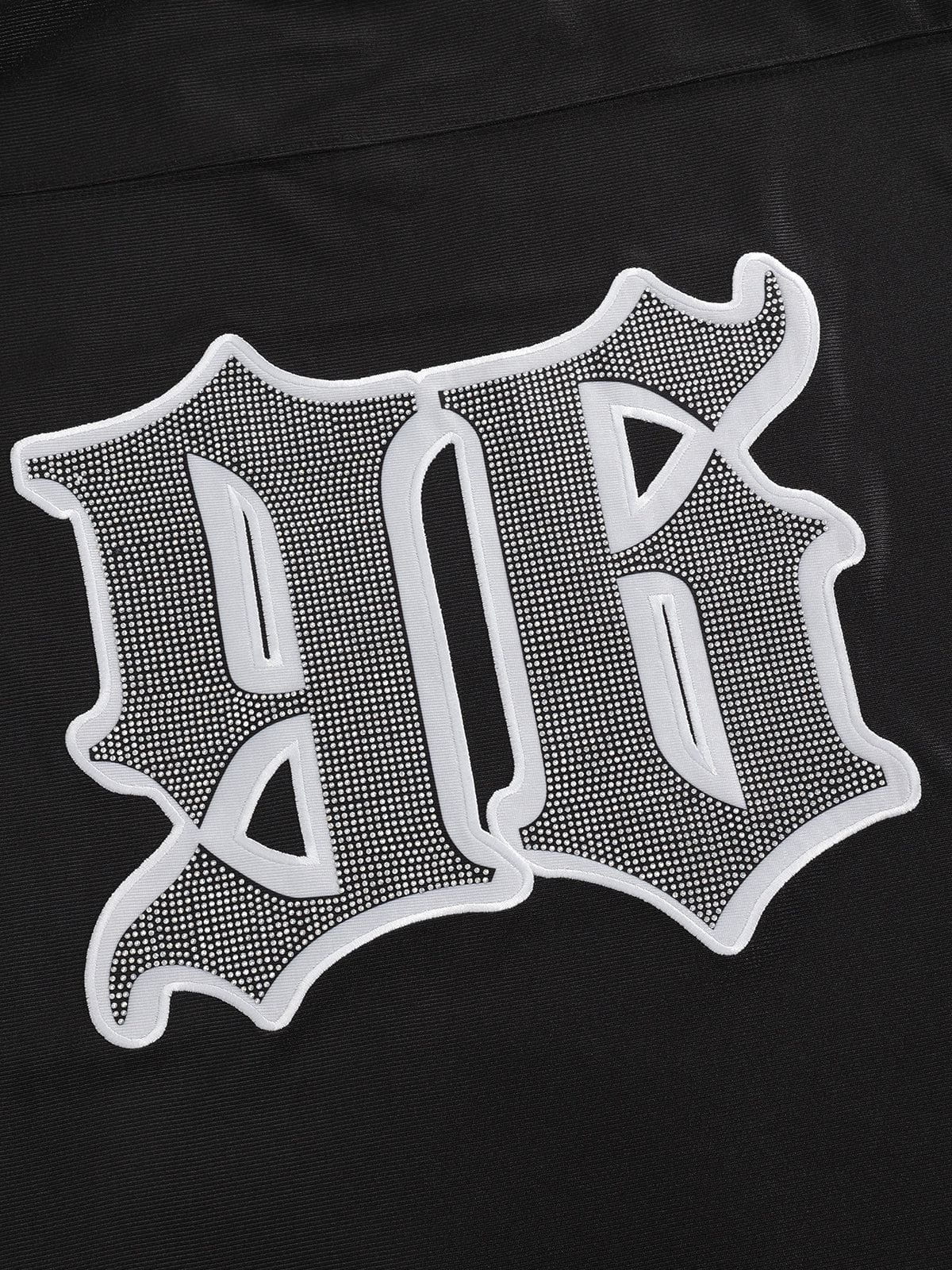 Aelfric Eden Hotfix Rhinestone Football Jersey