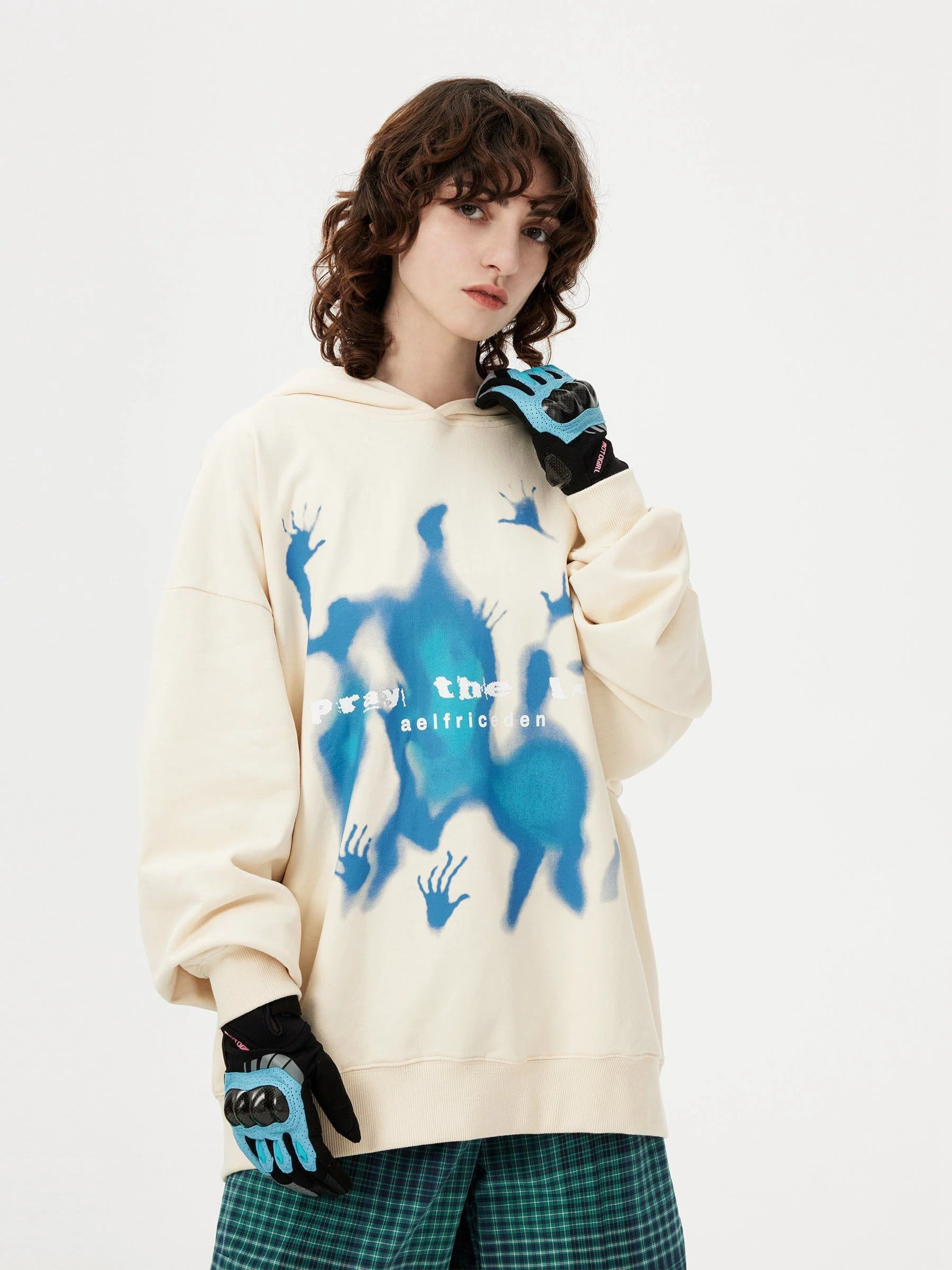 Aelfric Eden Abstraction Shadow Graphic Hoodie