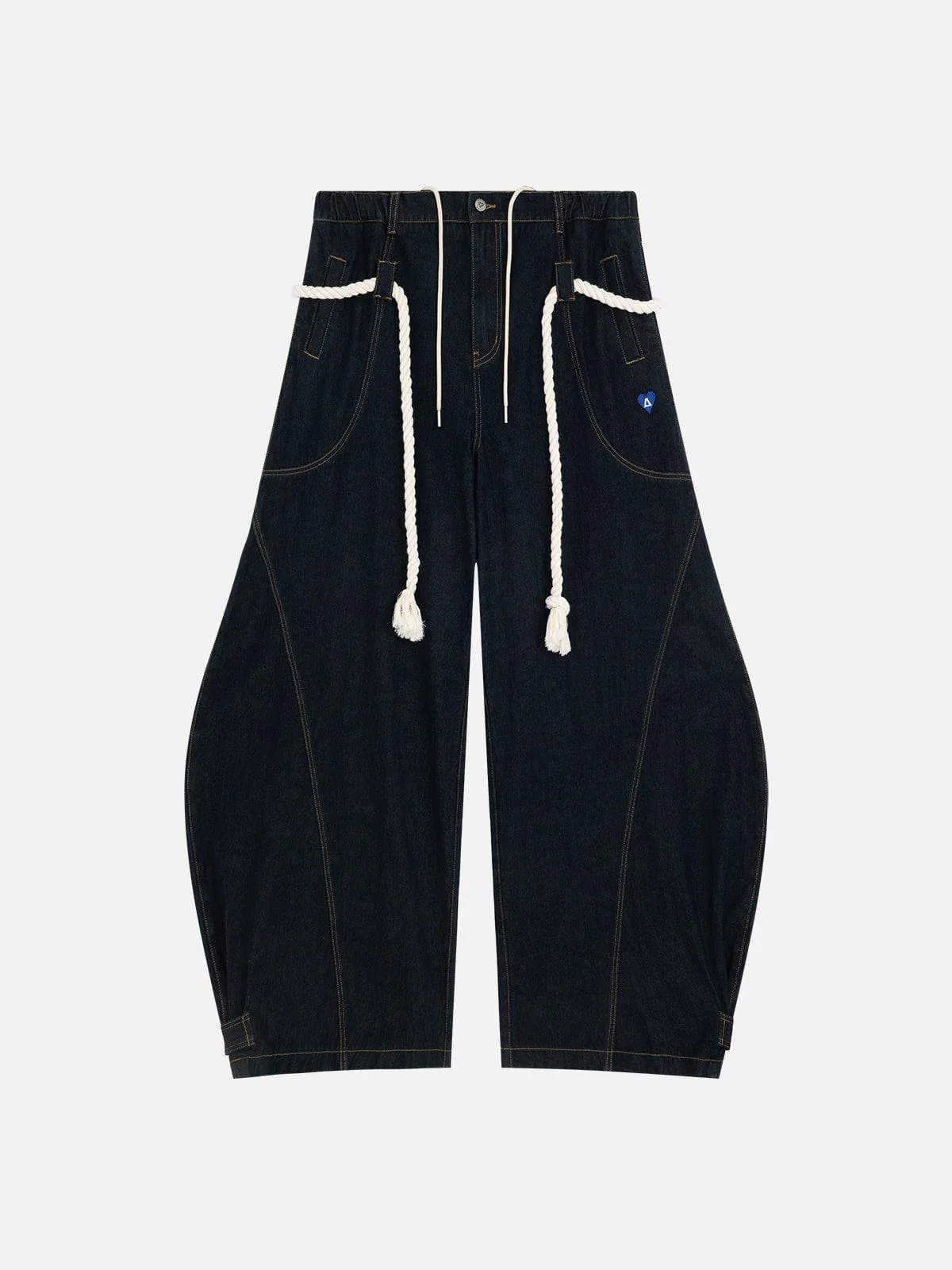 Aelfric Eden Drawstring Waist Super Baggy Jeans