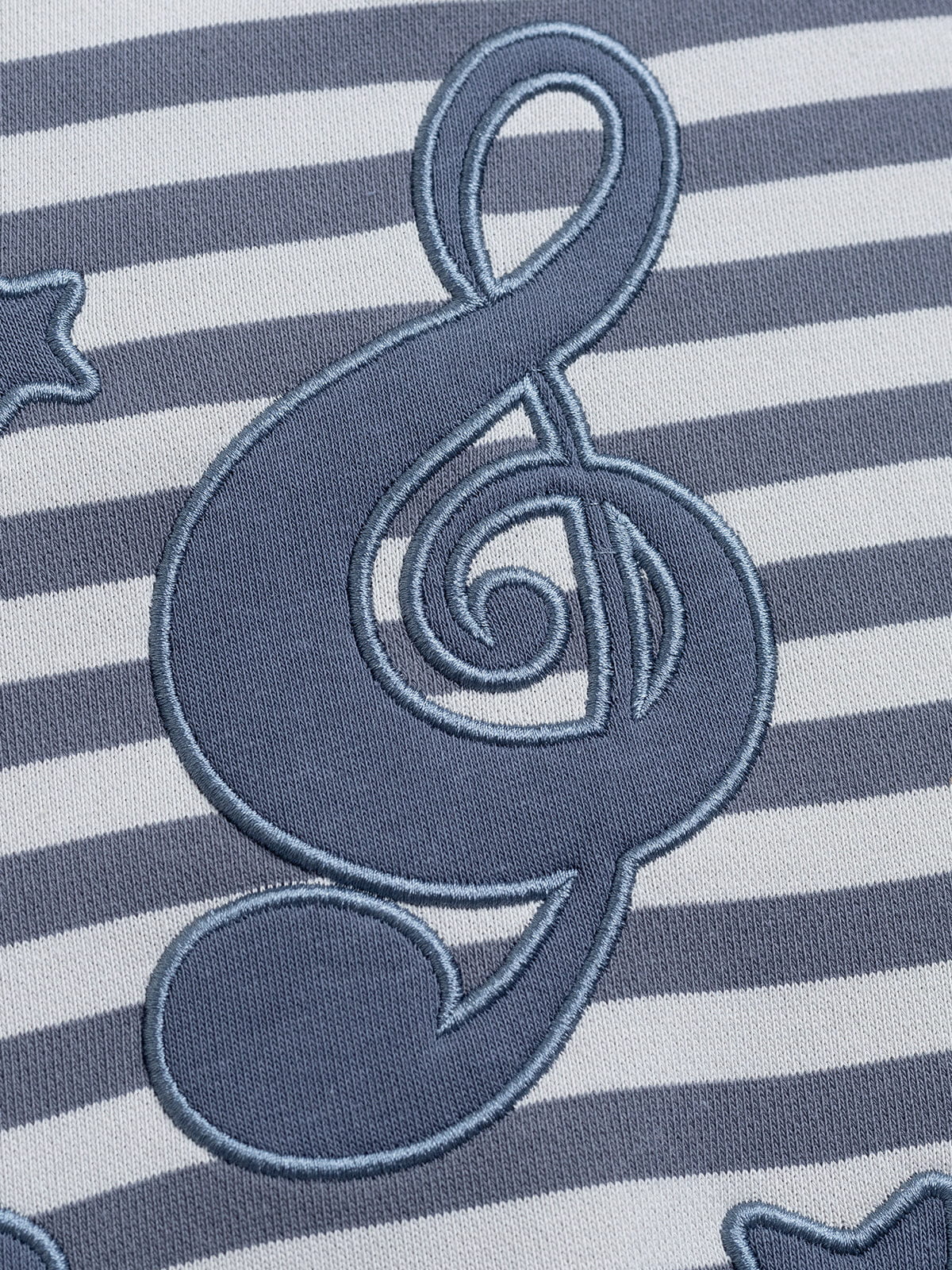 Aelfric Eden Boxy Striped Asymmetric Zip Up Hoodie