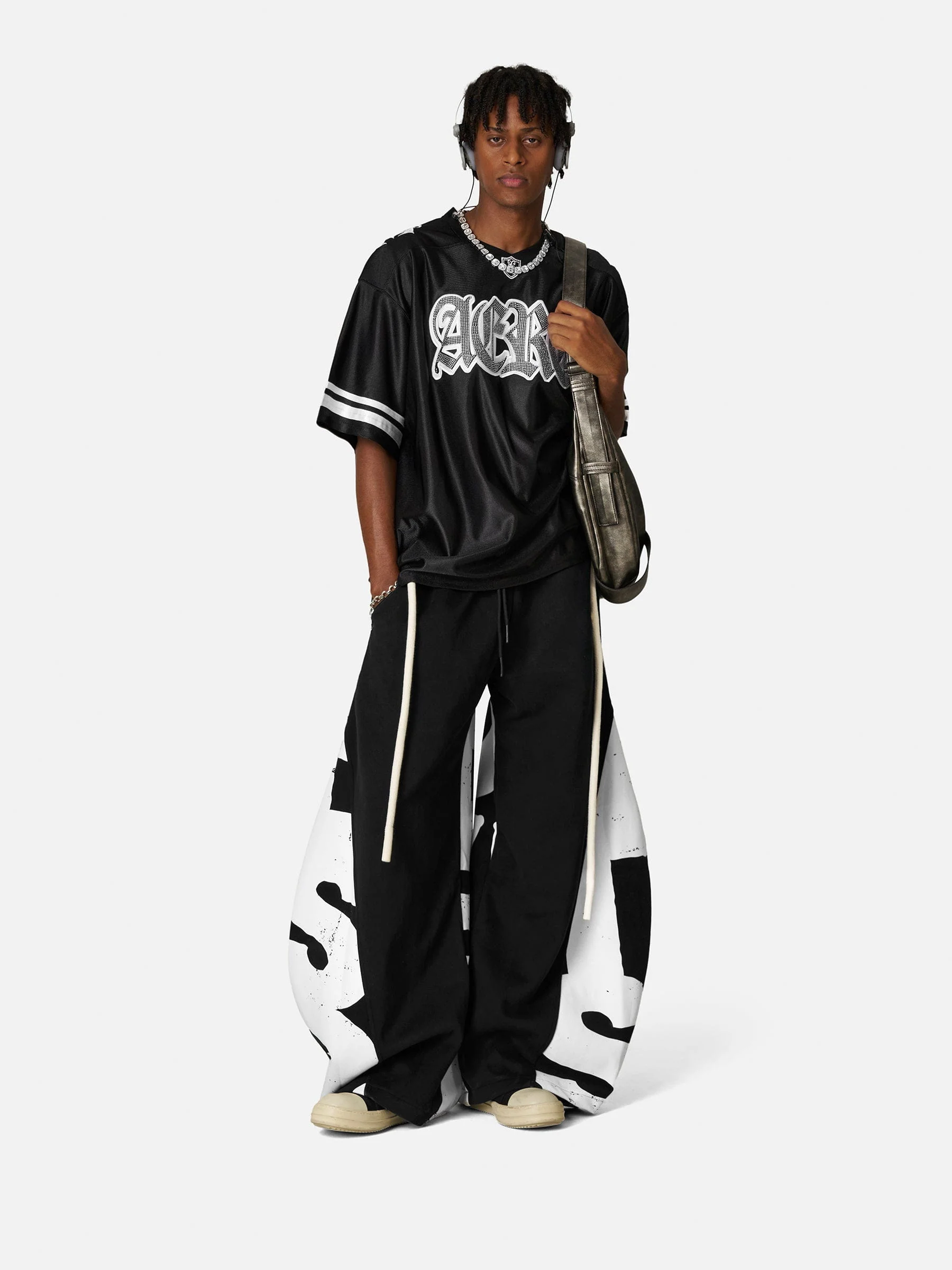 Aelfric Eden Hotfix Rhinestone Football Jersey