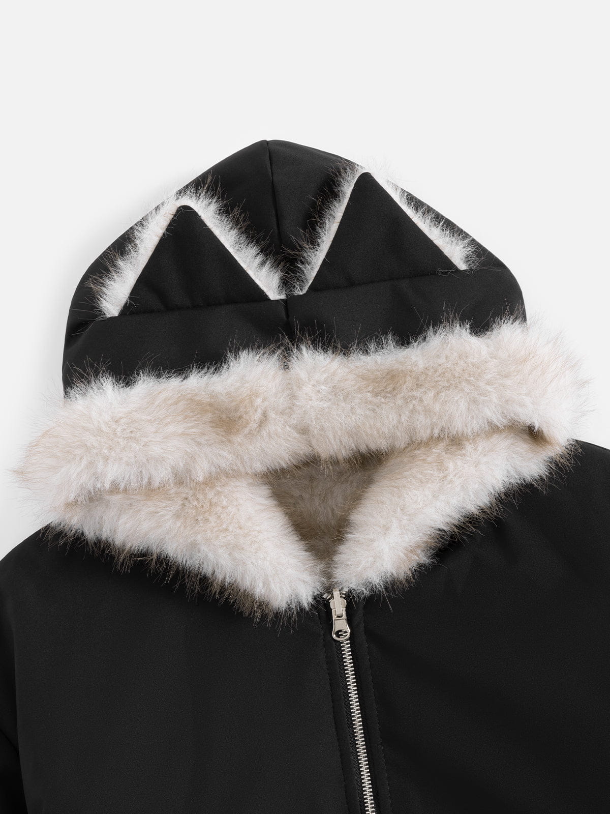 Aelfric Eden Reversible Faux Fur Hooded Coat