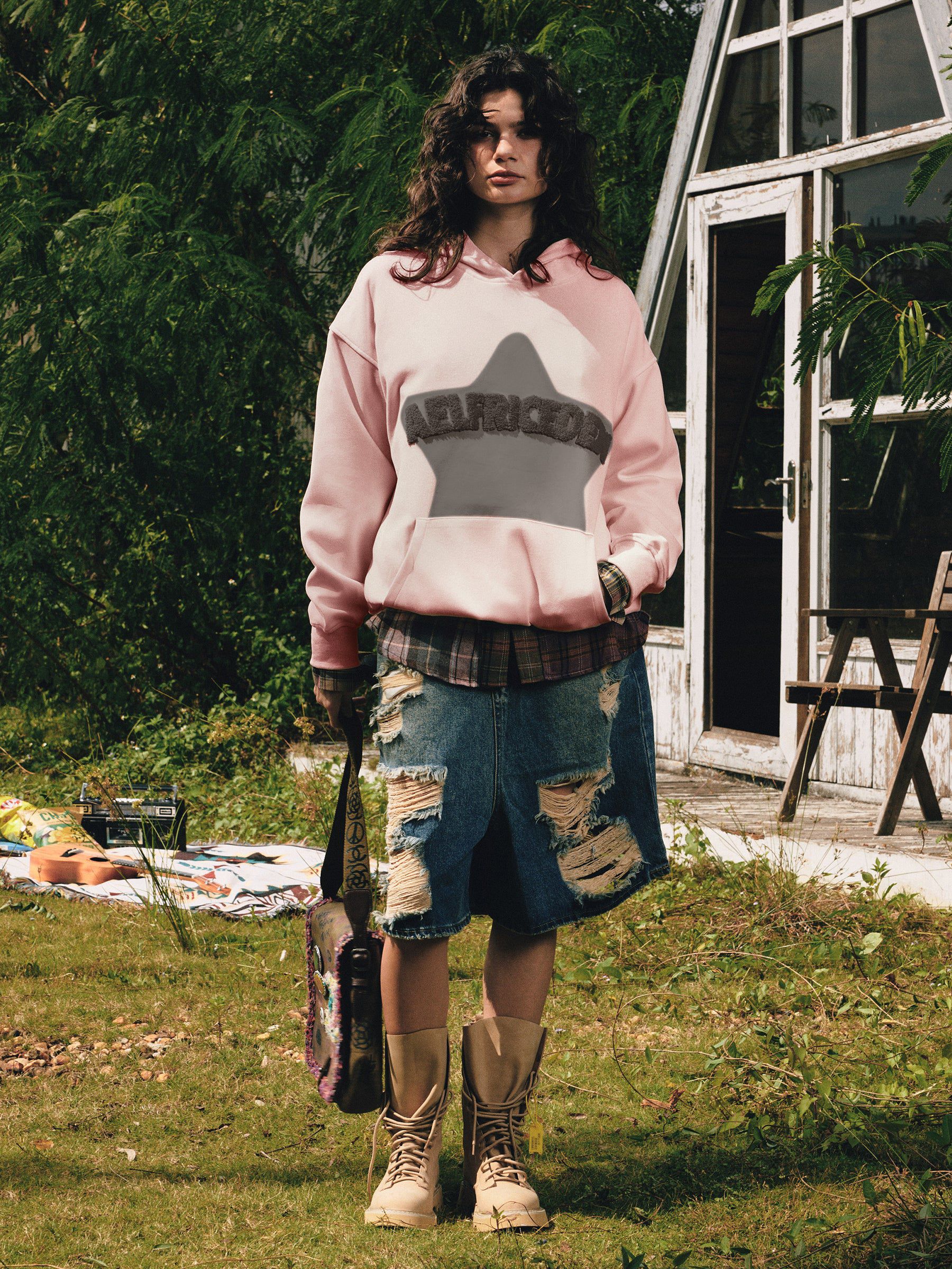 Aelfric Eden Vintage Embroidery Eden Star V303 Hoodie