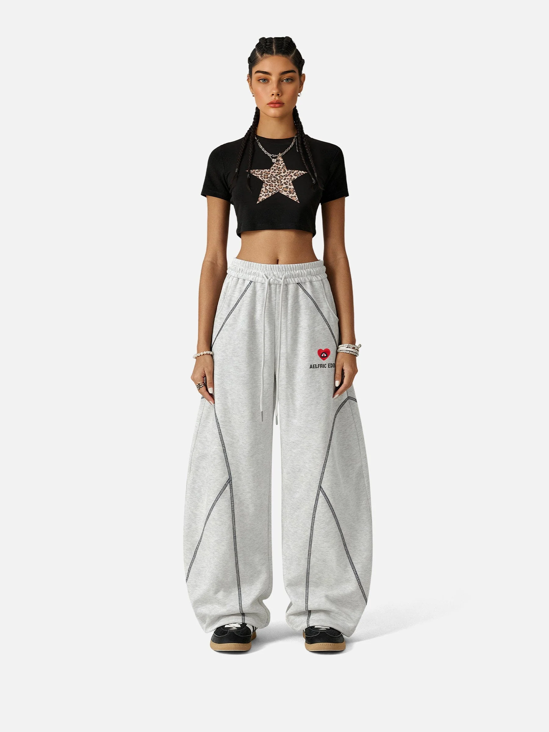 Aelfric Eden Stitch Baggy Barrel Sweatpants