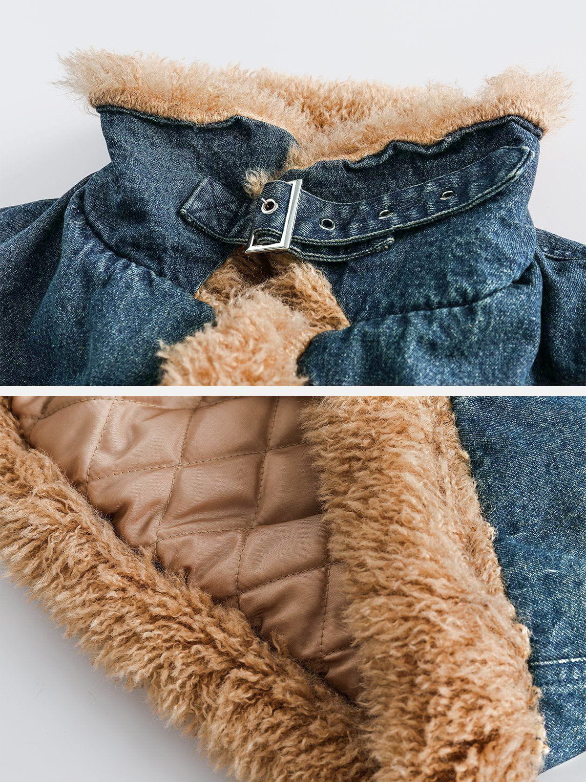 Aelfric Eden Denim Sherpa Coat