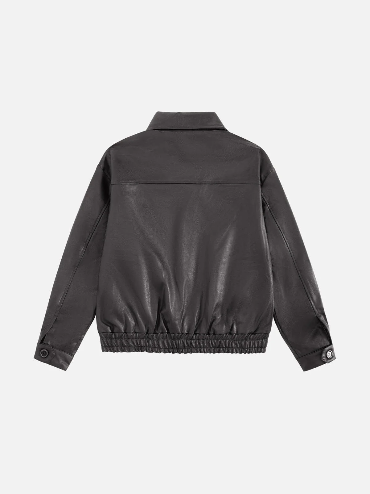 Aelfric Eden Asymmetric Faux Leather Jacket