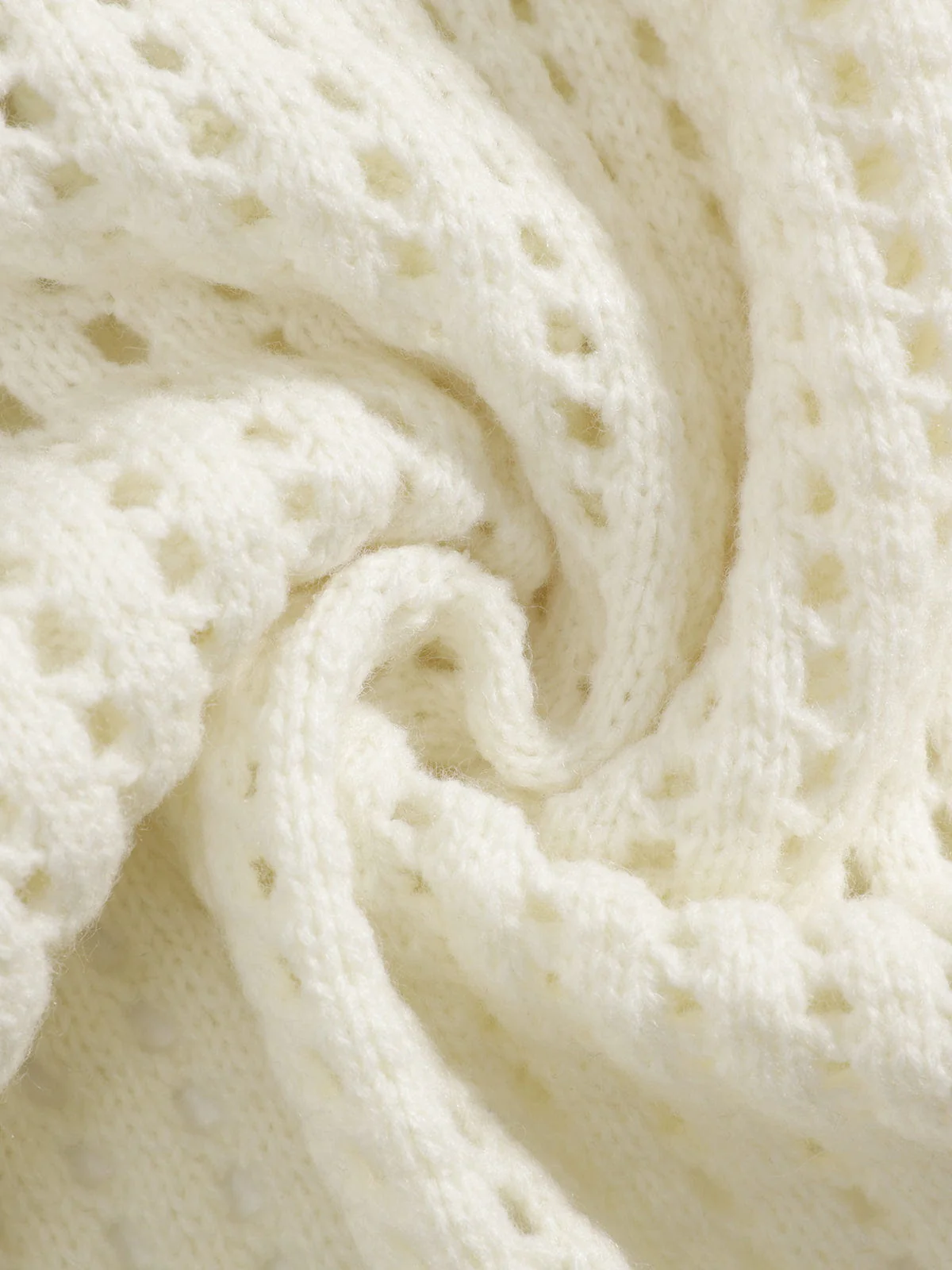 Aelfric Eden Number Eyelet Knit Sweater