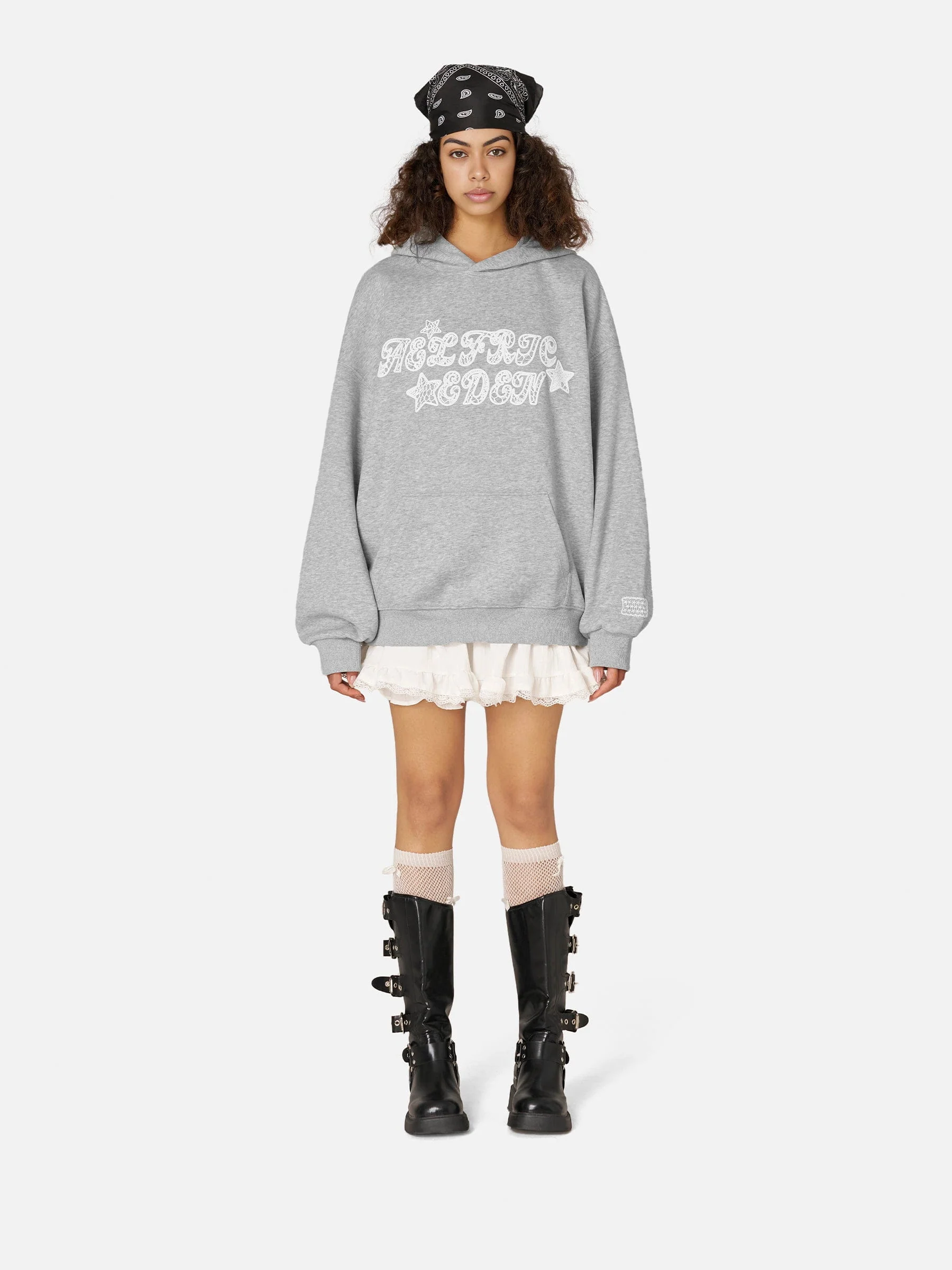 Aelfric Eden Oversized Lace Hoodie