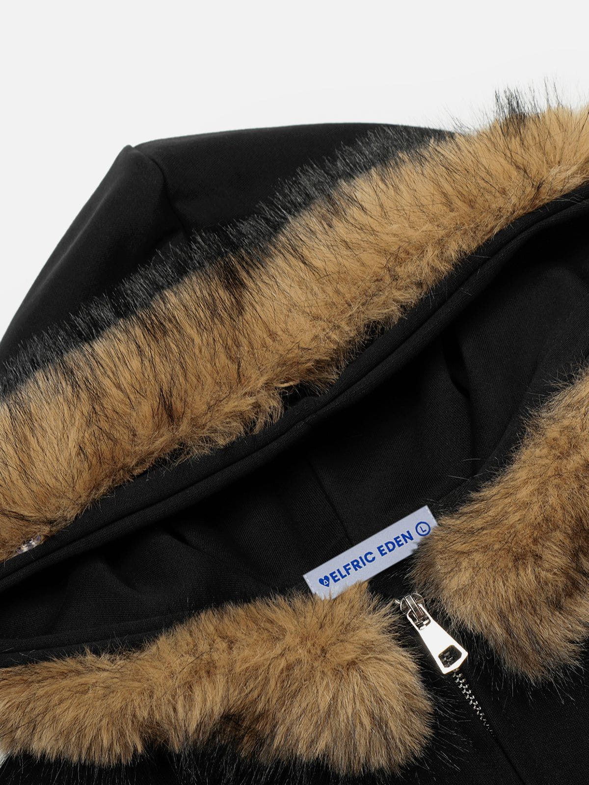 Aelfric Eden Rhinestone Star Zip Up Hoodie