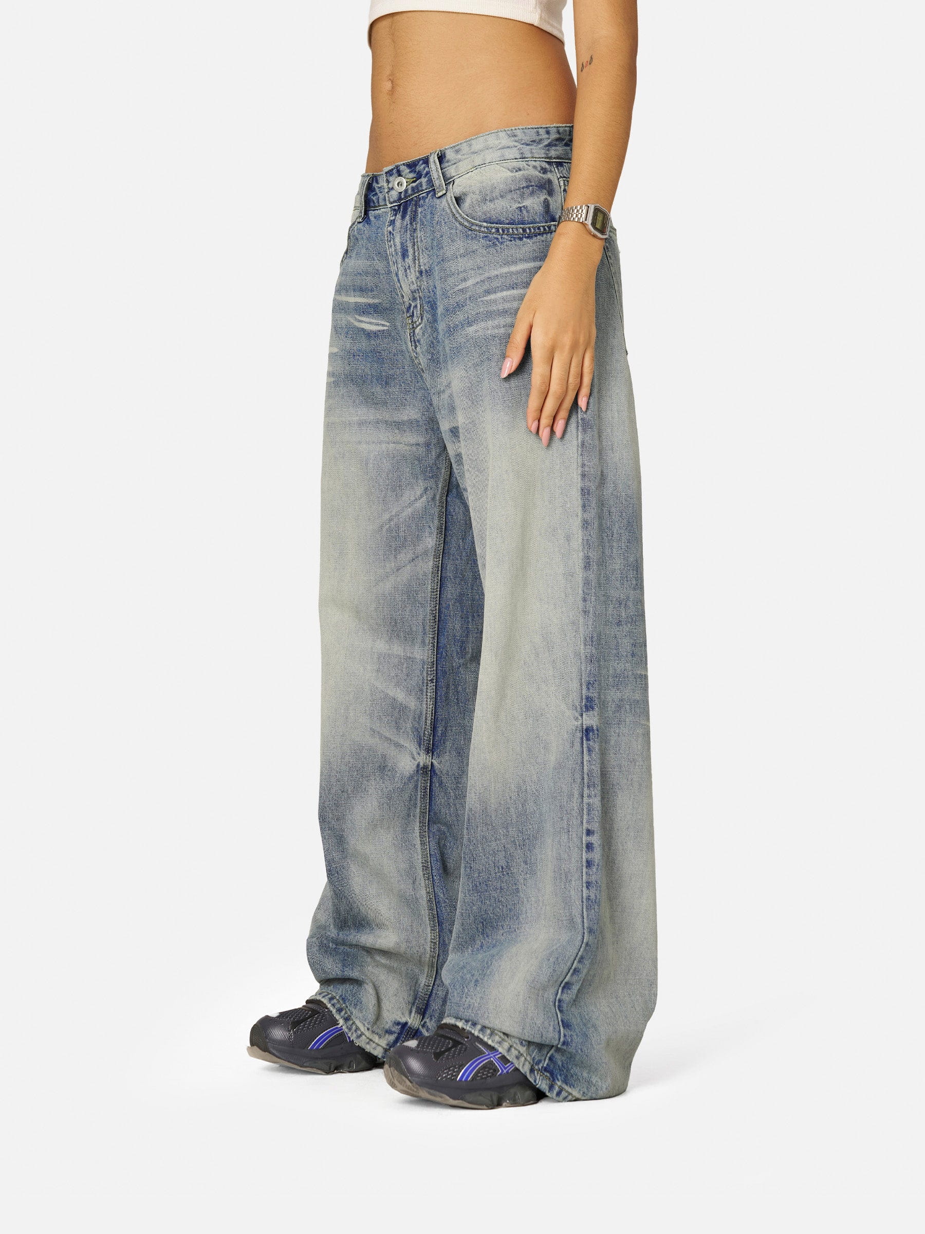 Aelfric Eden Fade Baggy Jeans