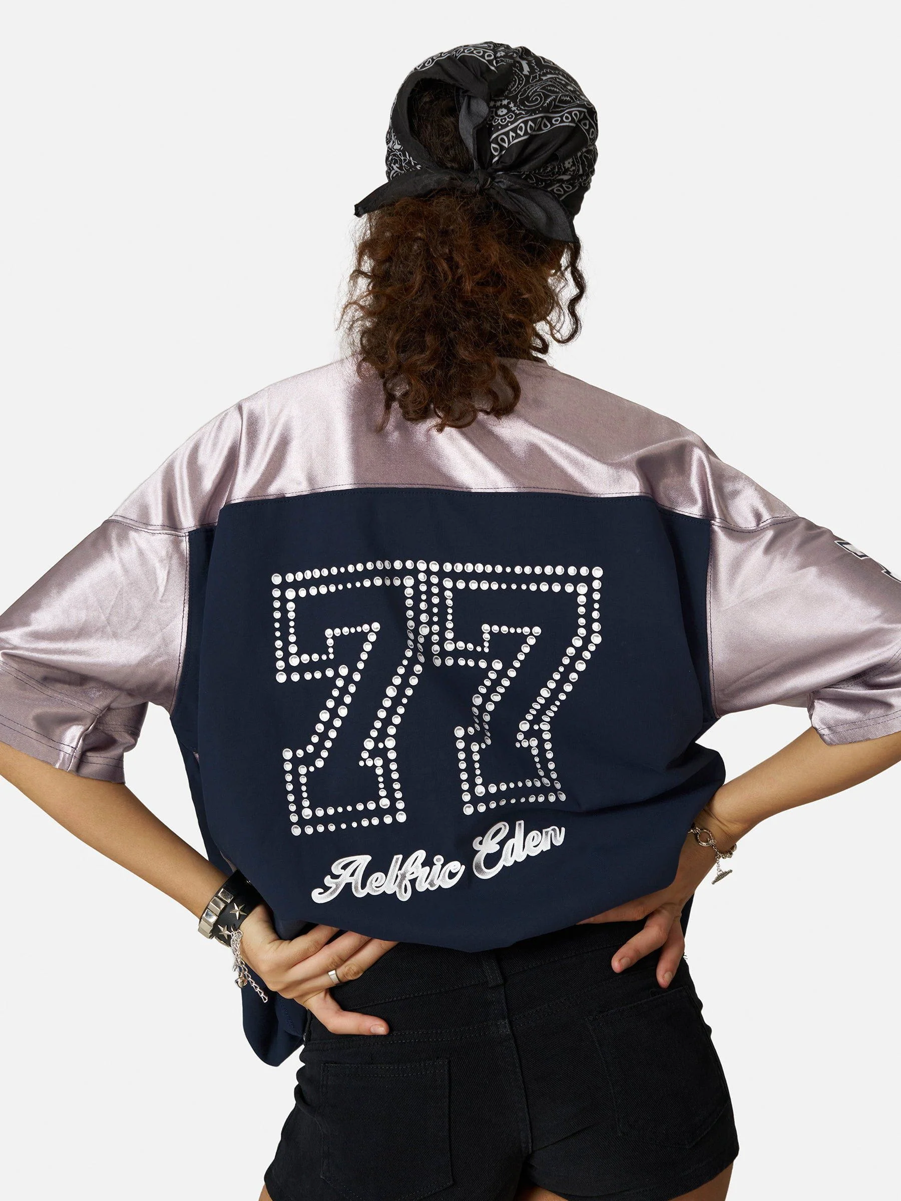 Aelfric Eden Pearl Number Football Jersey