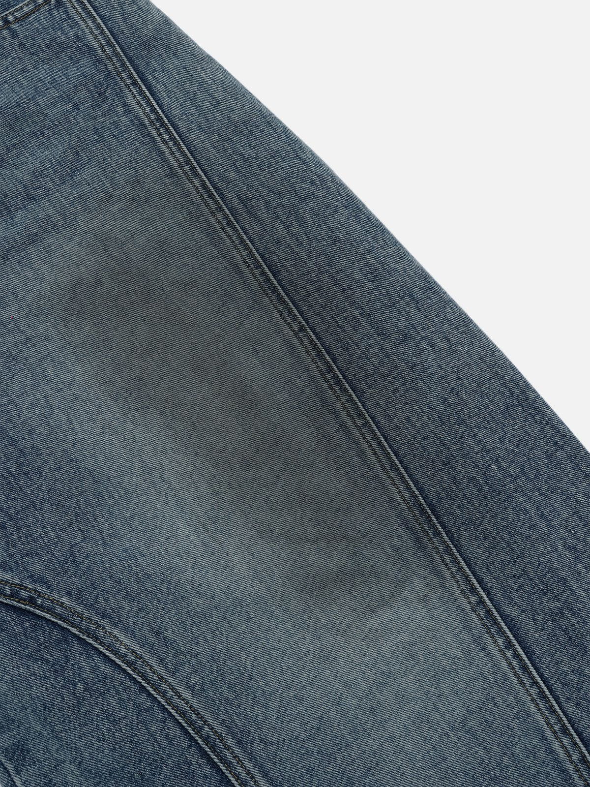 Aelfric Eden Baggy Distressed Washed Jeans