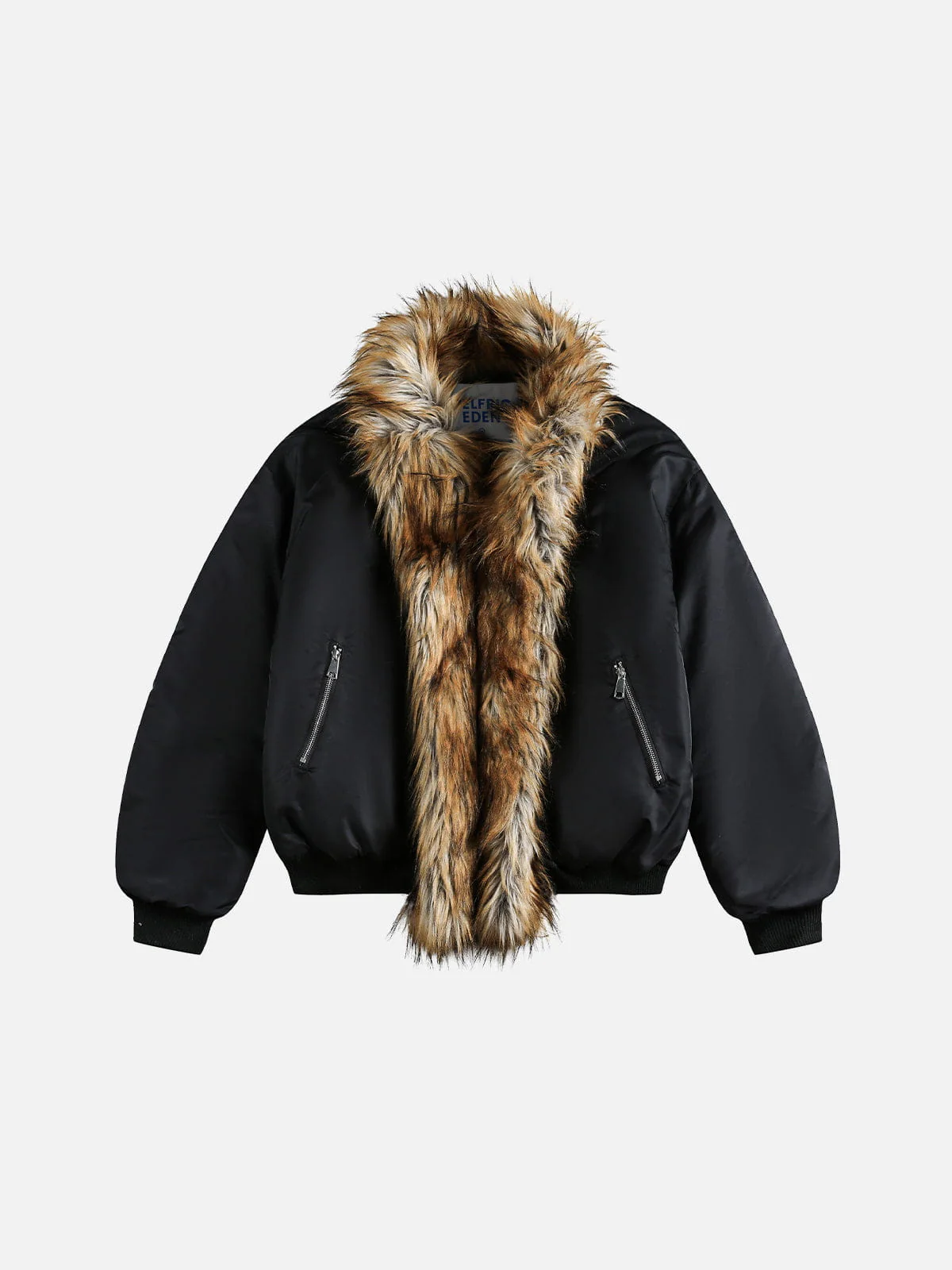 Aelfric Eden Faux Fur Panel Coat