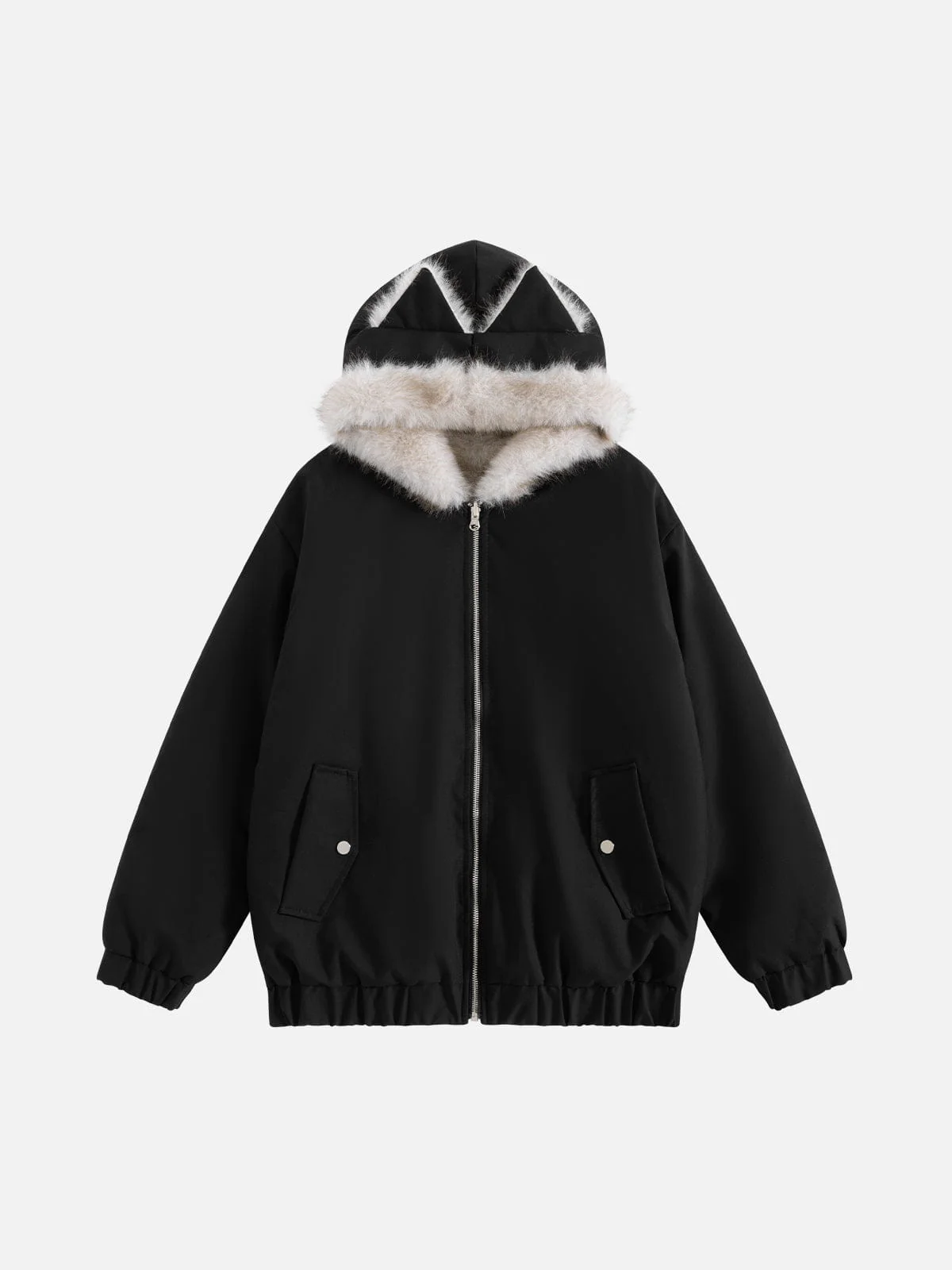 Aelfric Eden Reversible Faux Fur Hooded Coat