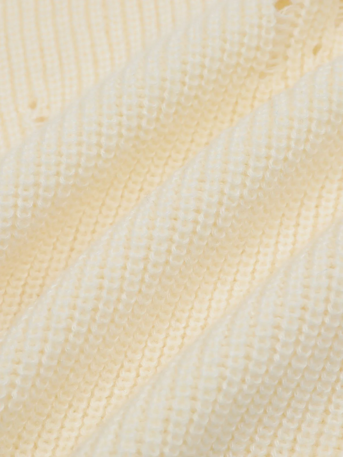 Aelfric Eden Cable Distressed Sweater