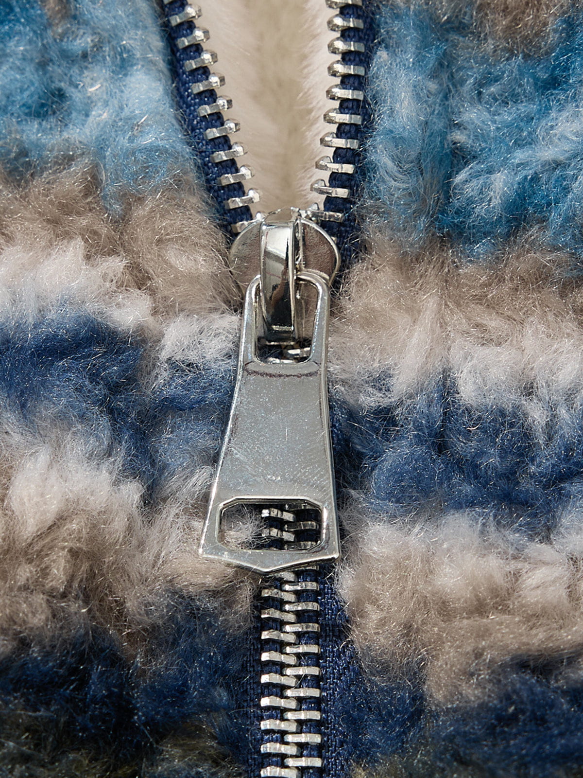 Aelfric Eden Stripe Faux Fur Hooded Coat