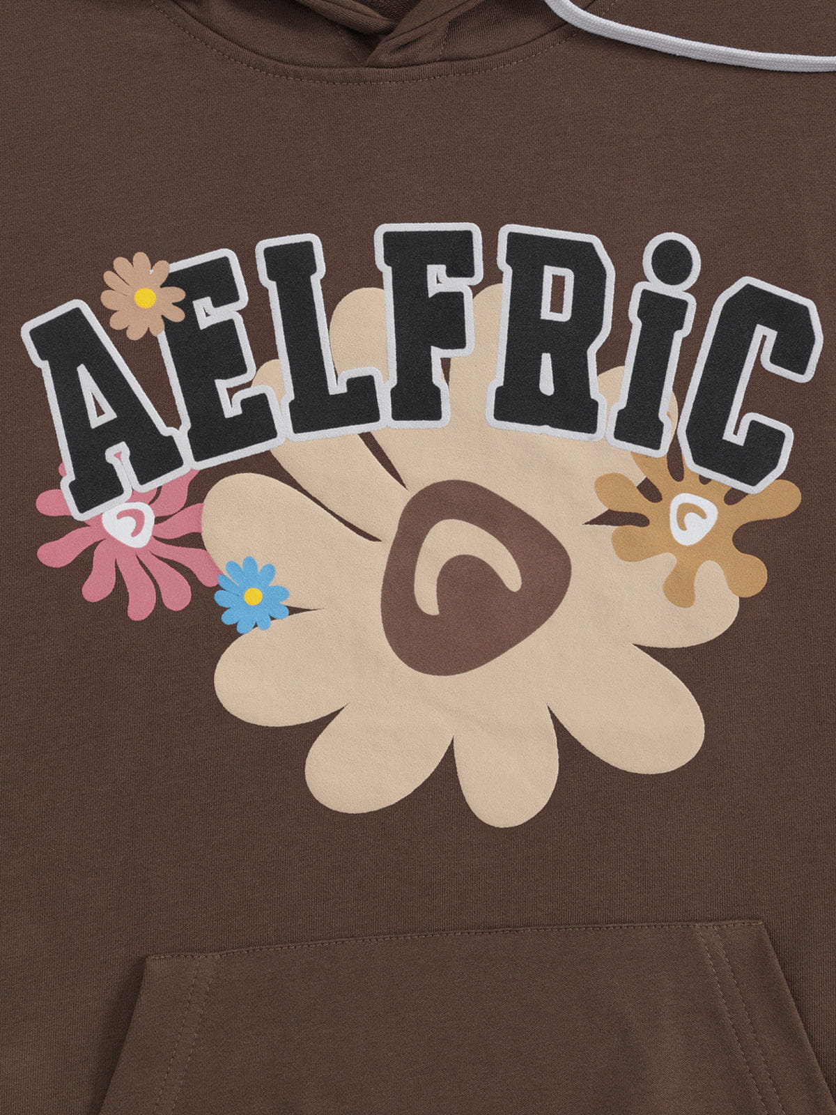 Aelfric Eden Oversized Flower Graphic Pullover Hoodie