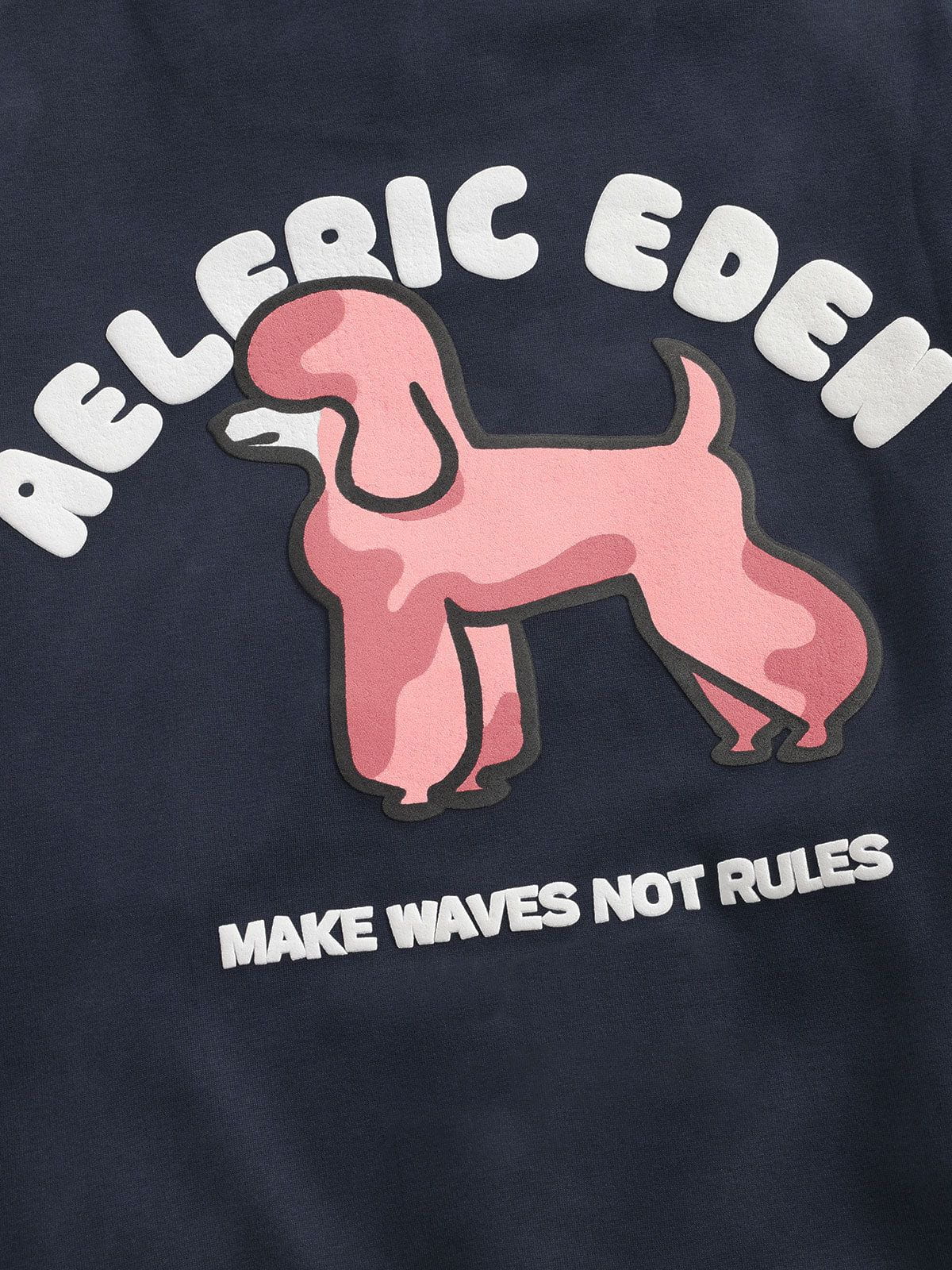 Aelfric Eden Oversized Cute Poodle Pullover Hoodie