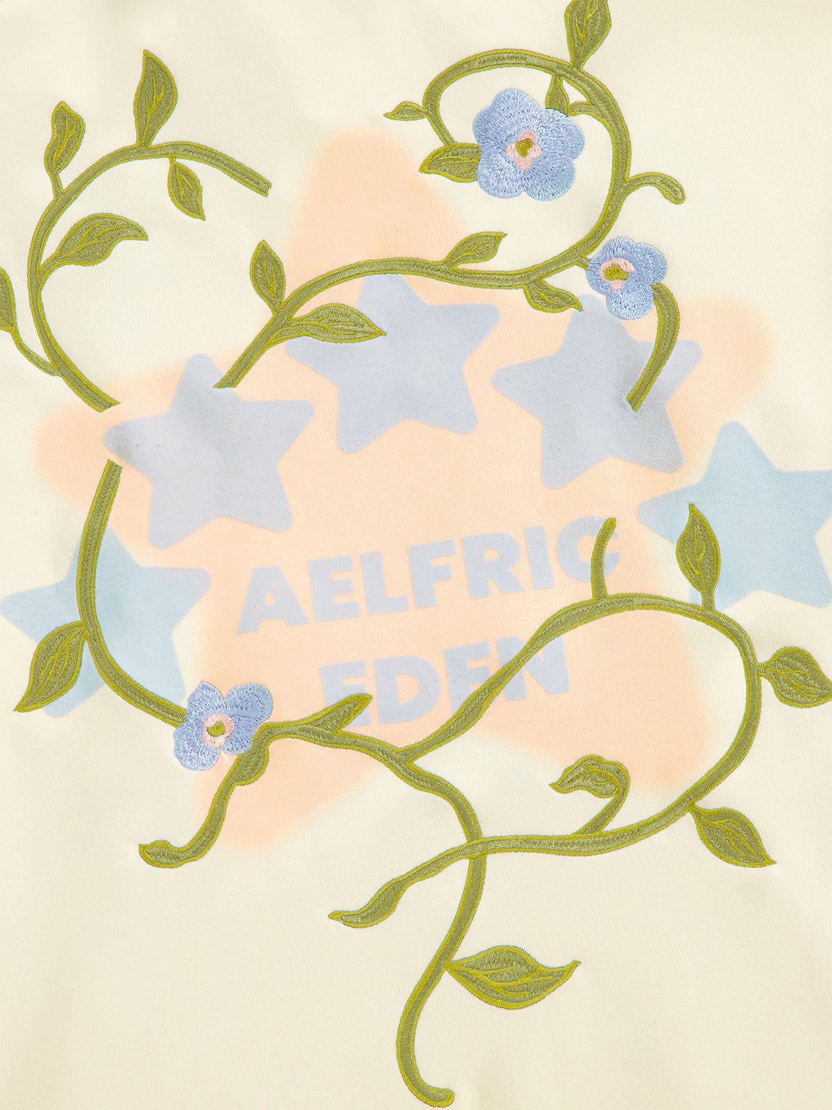 Aelfric Eden Star Rhinestone Floral Hoodie