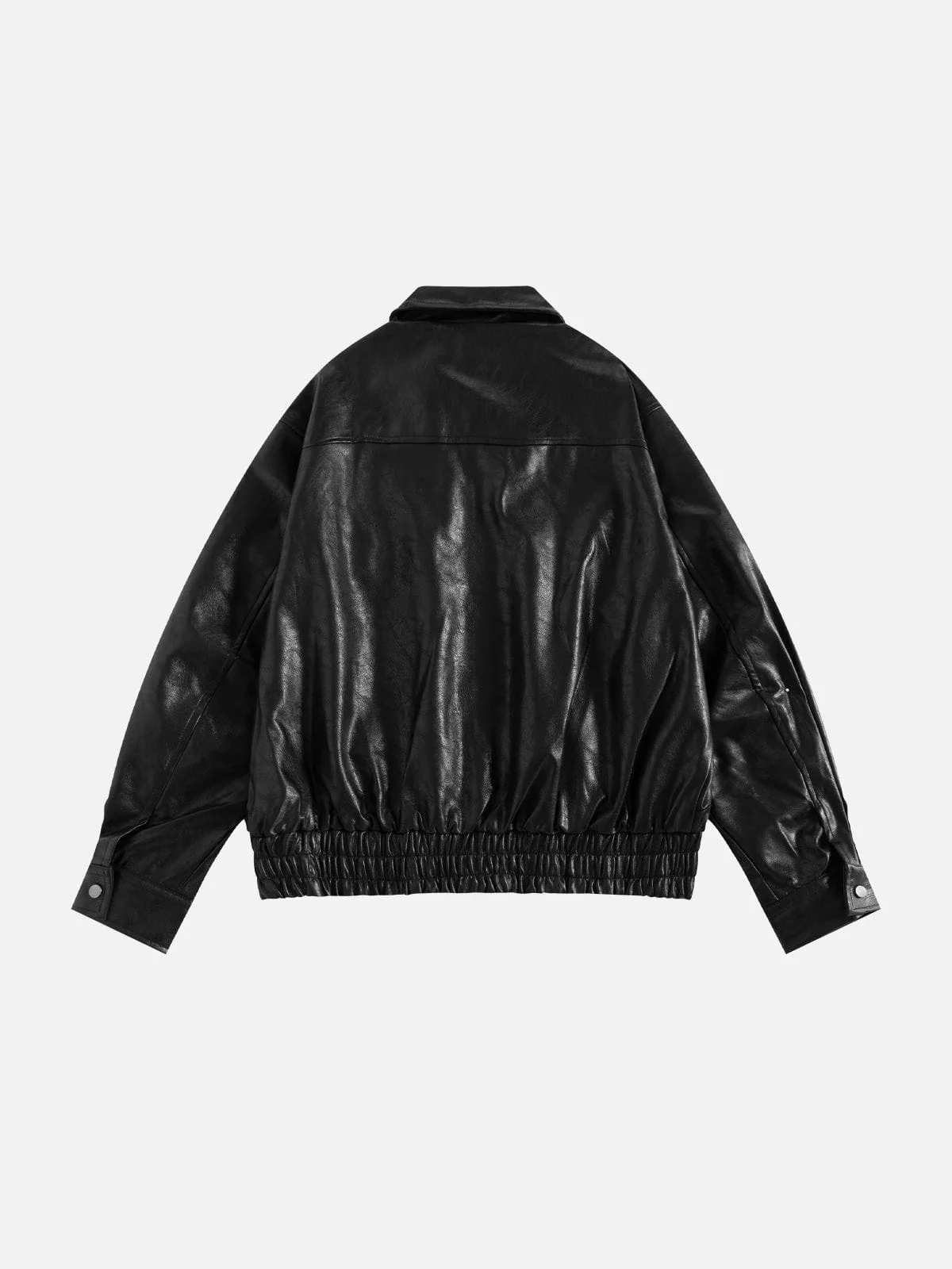 Aelfric Eden Rivet Bow Faux Leather Jacket