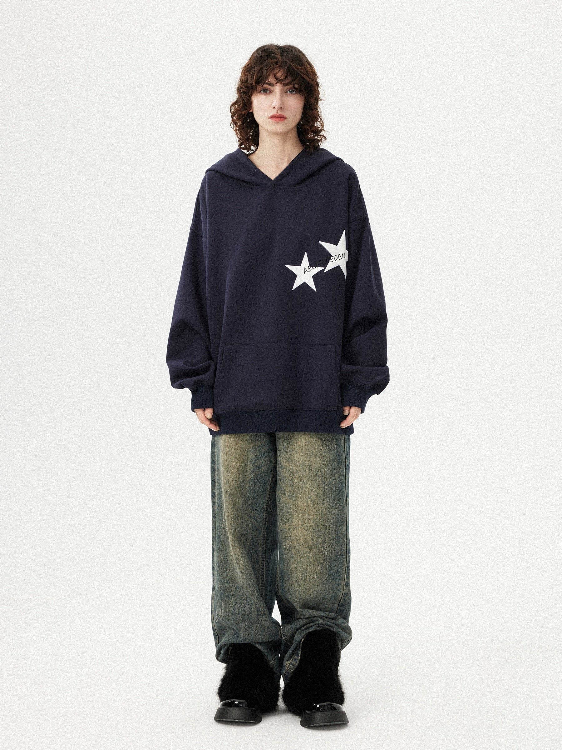 Aelfric Eden Star Color Contrast Hoodie