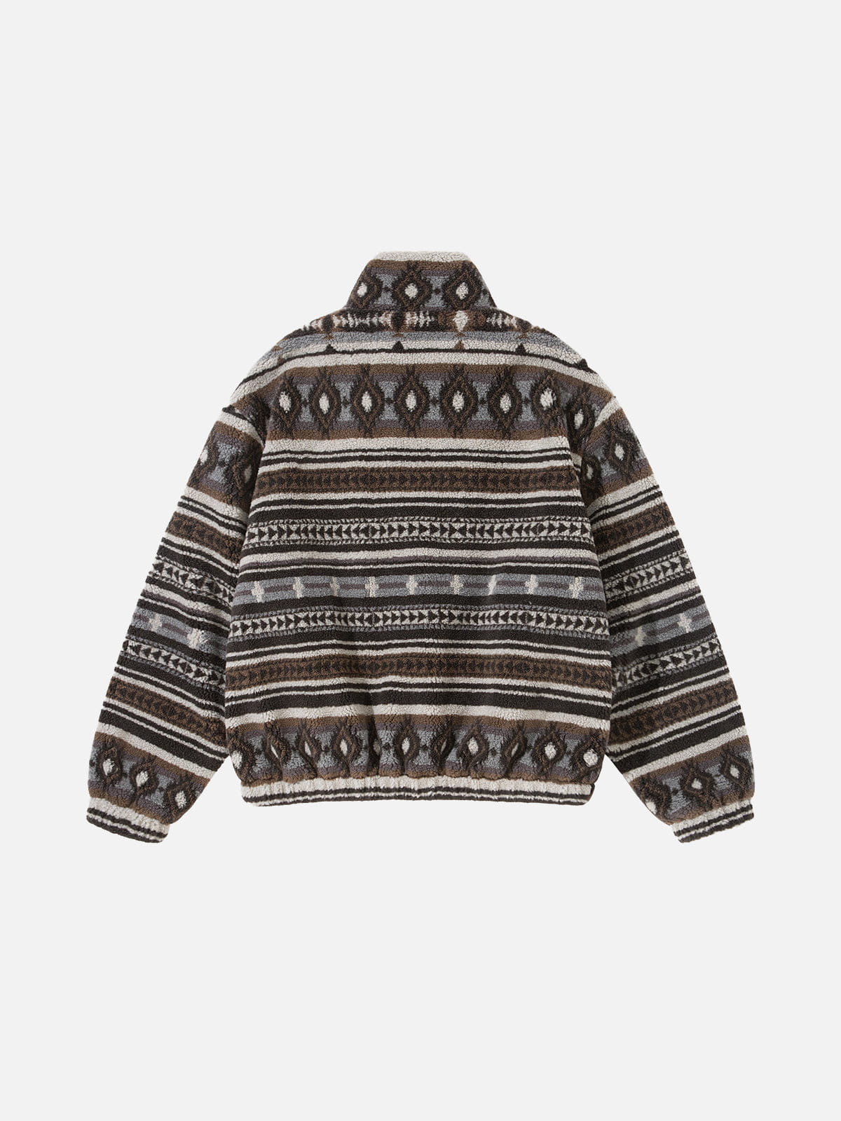 Aelfric Eden Tribal Pattern Fleece Jacket