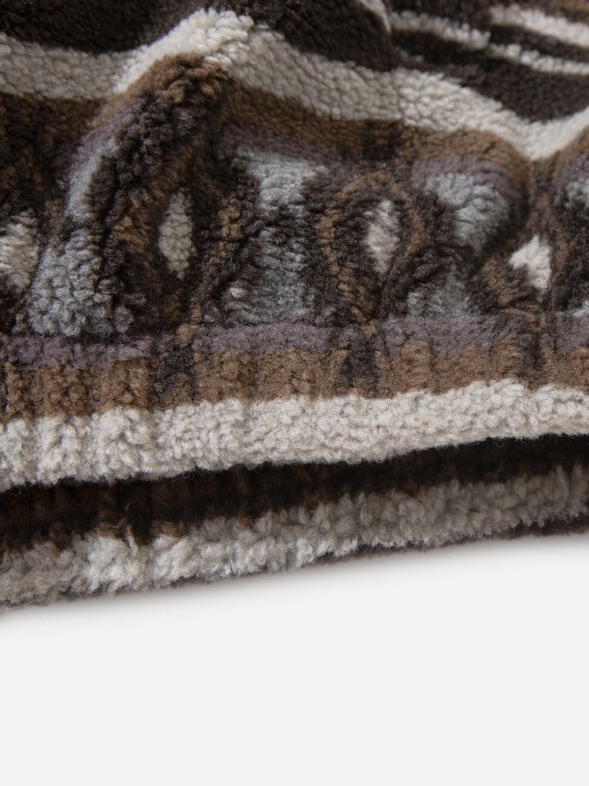 Aelfric Eden Tribal Pattern Fleece Jacket